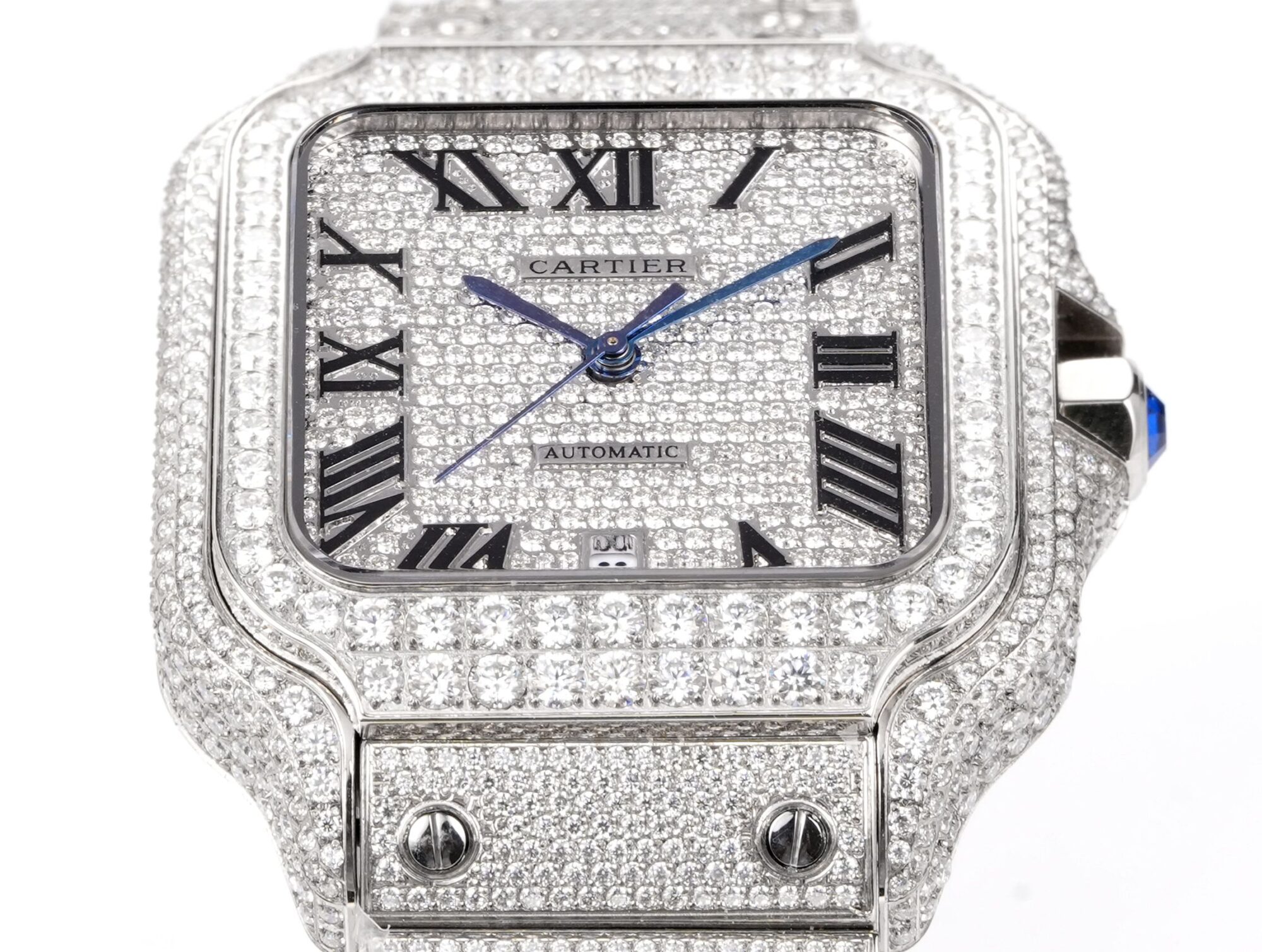 Cartier Santos Gypsophila Moissanite Edition - Image 4
