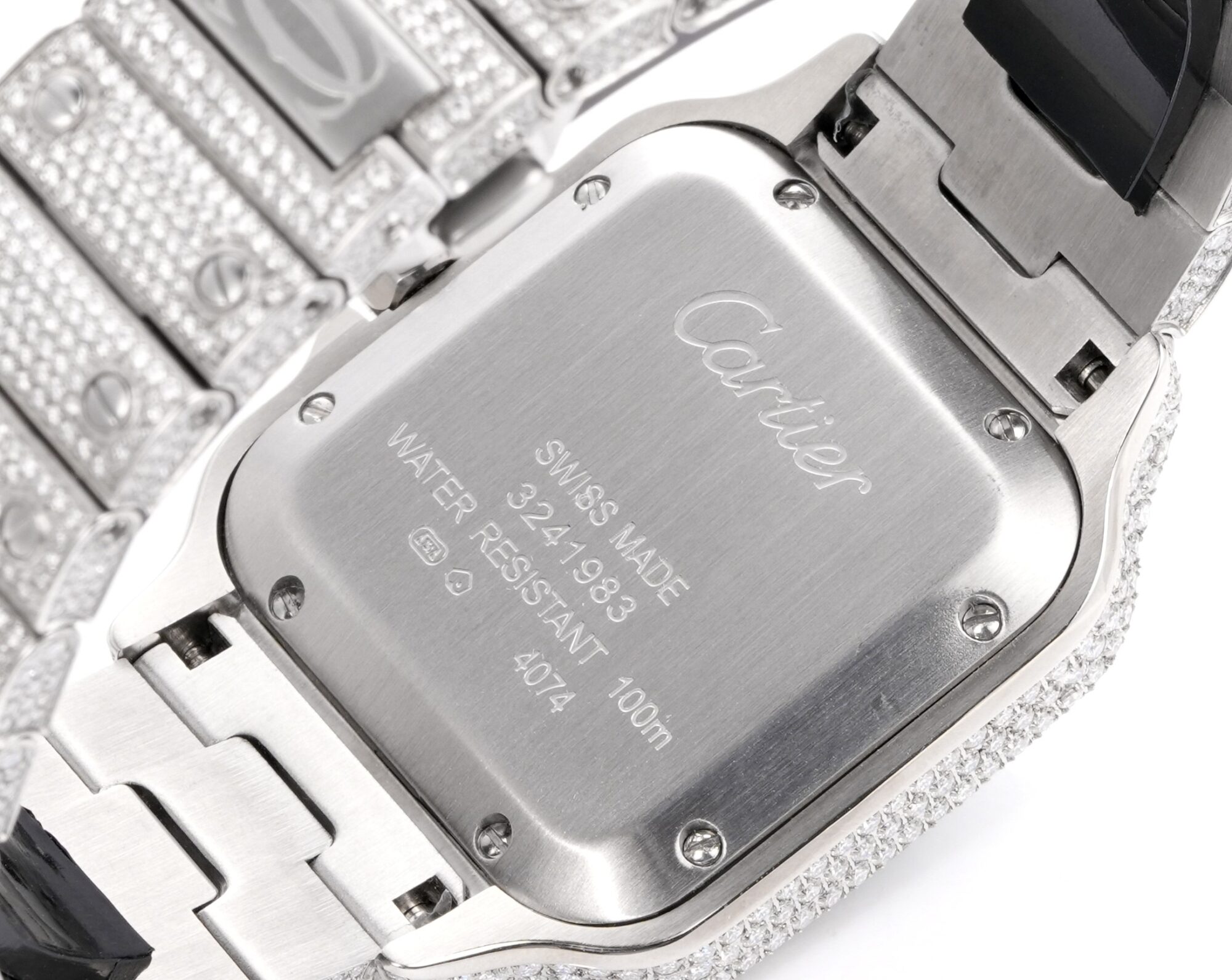 Cartier Santos Gypsophila Moissanite Edition - Image 8