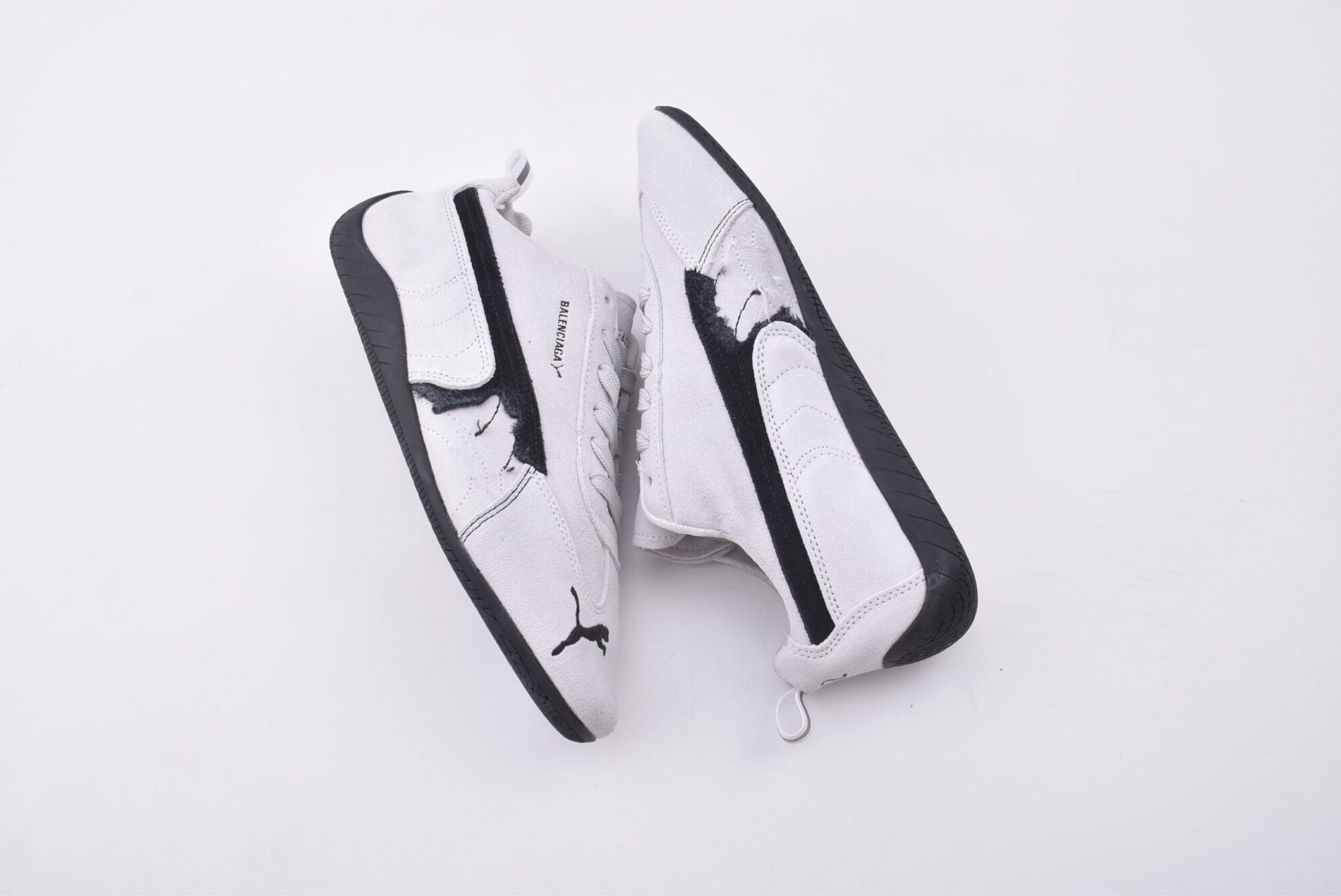 Puma x Balenciaga joint sneakers （Grayish black） - Image 4