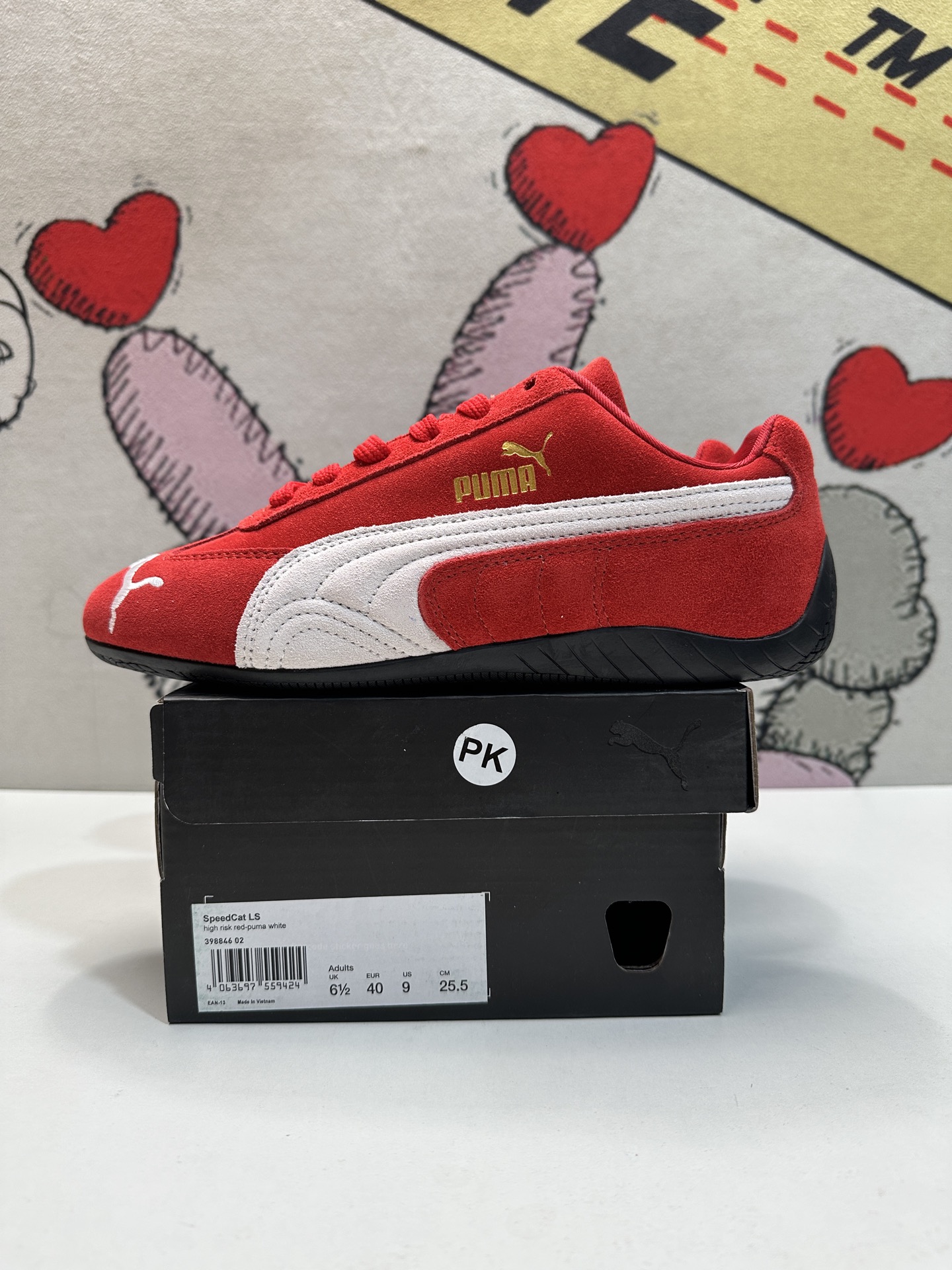 Puma/Puma Speedcat SD BILLYS suede （Red）