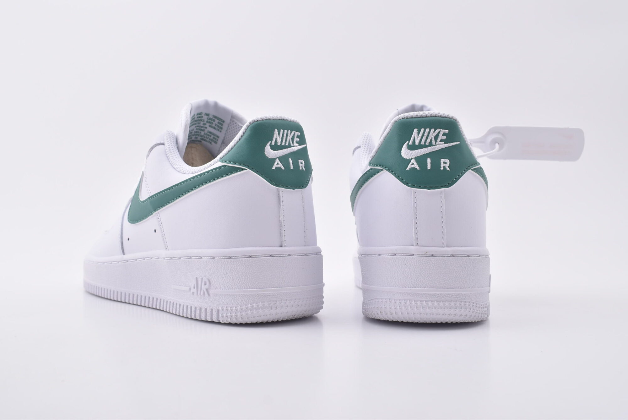 Nike Air Force 1 AF1(white and green) - Image 8