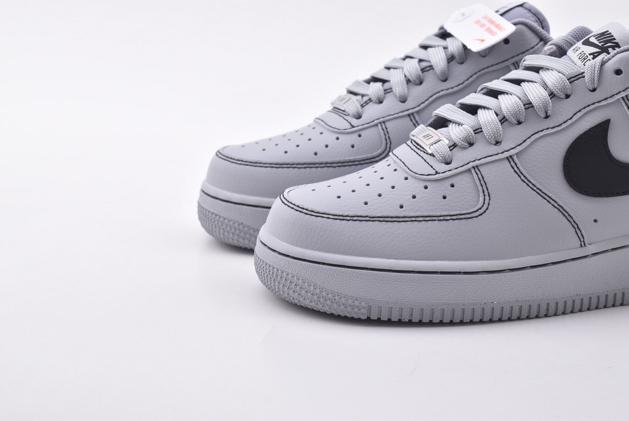 Nike Air Force 1 AF1(gray-black) - Image 5
