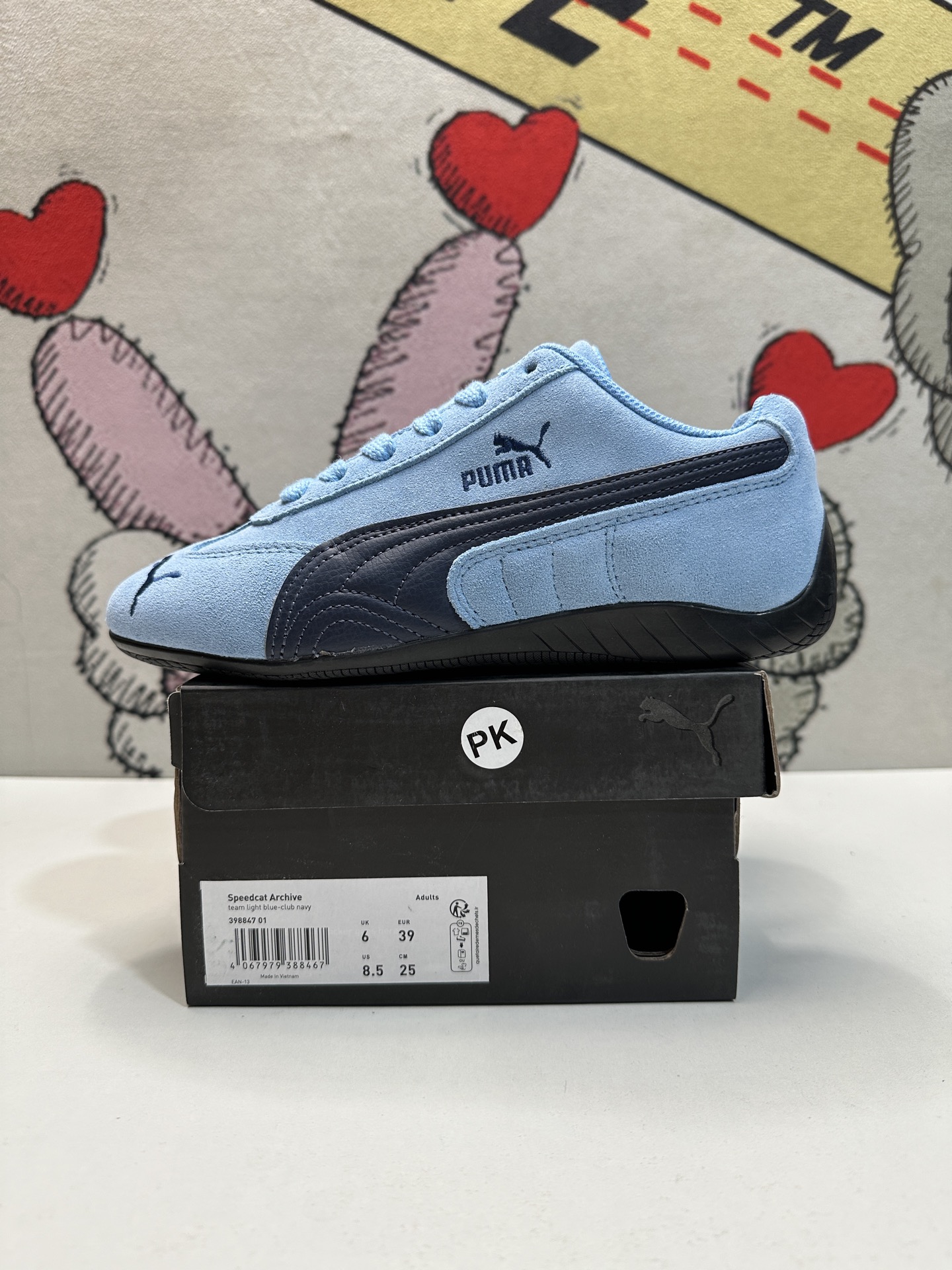 puma/puma speedcat sd billys suede （light blue）