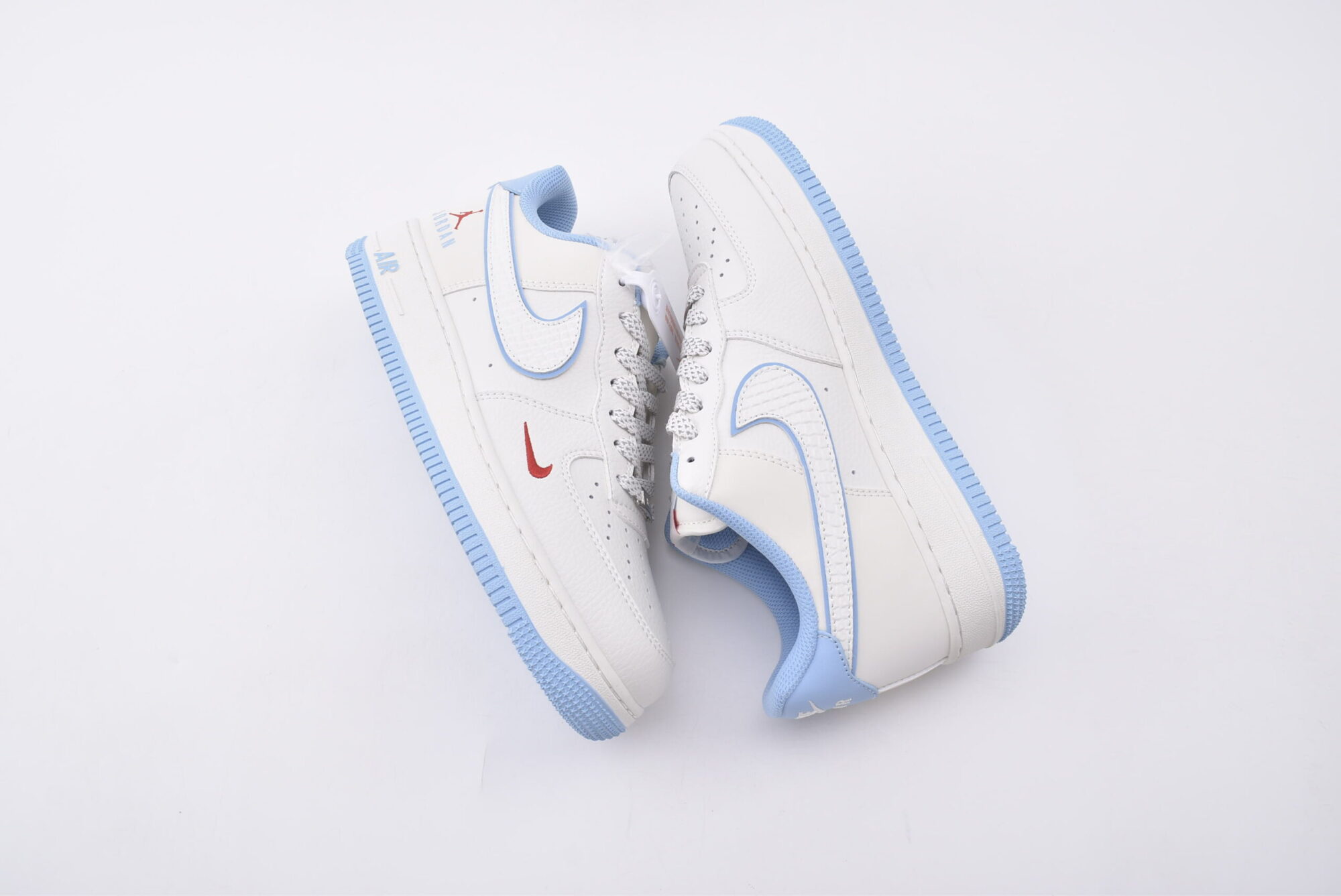 Nike Air Force 1 AF1（White and blue） - Image 4