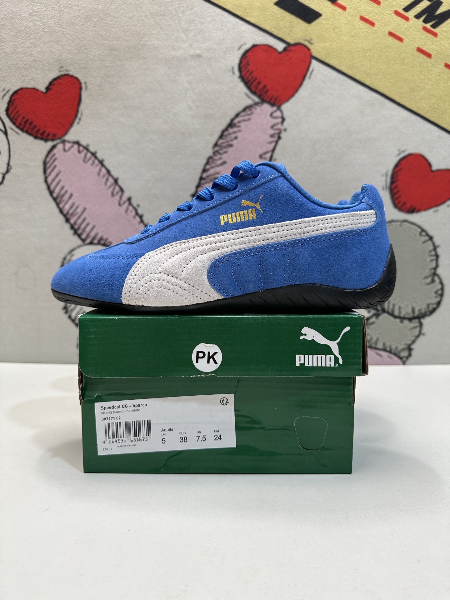Puma/Puma Speedcat SD BILLYS suede （Blue）
