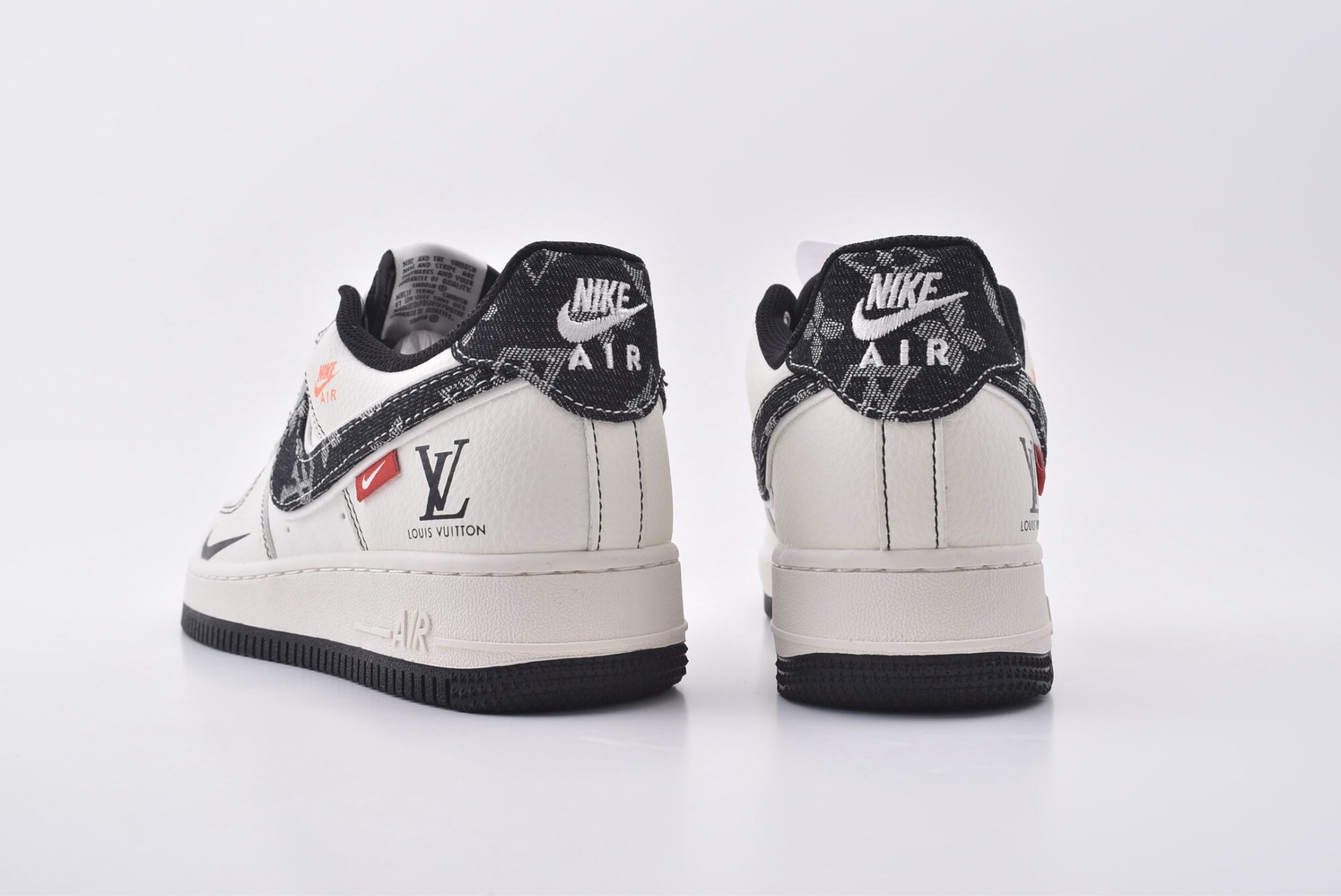 Nike Air Force 1(White and Black) - Image 8