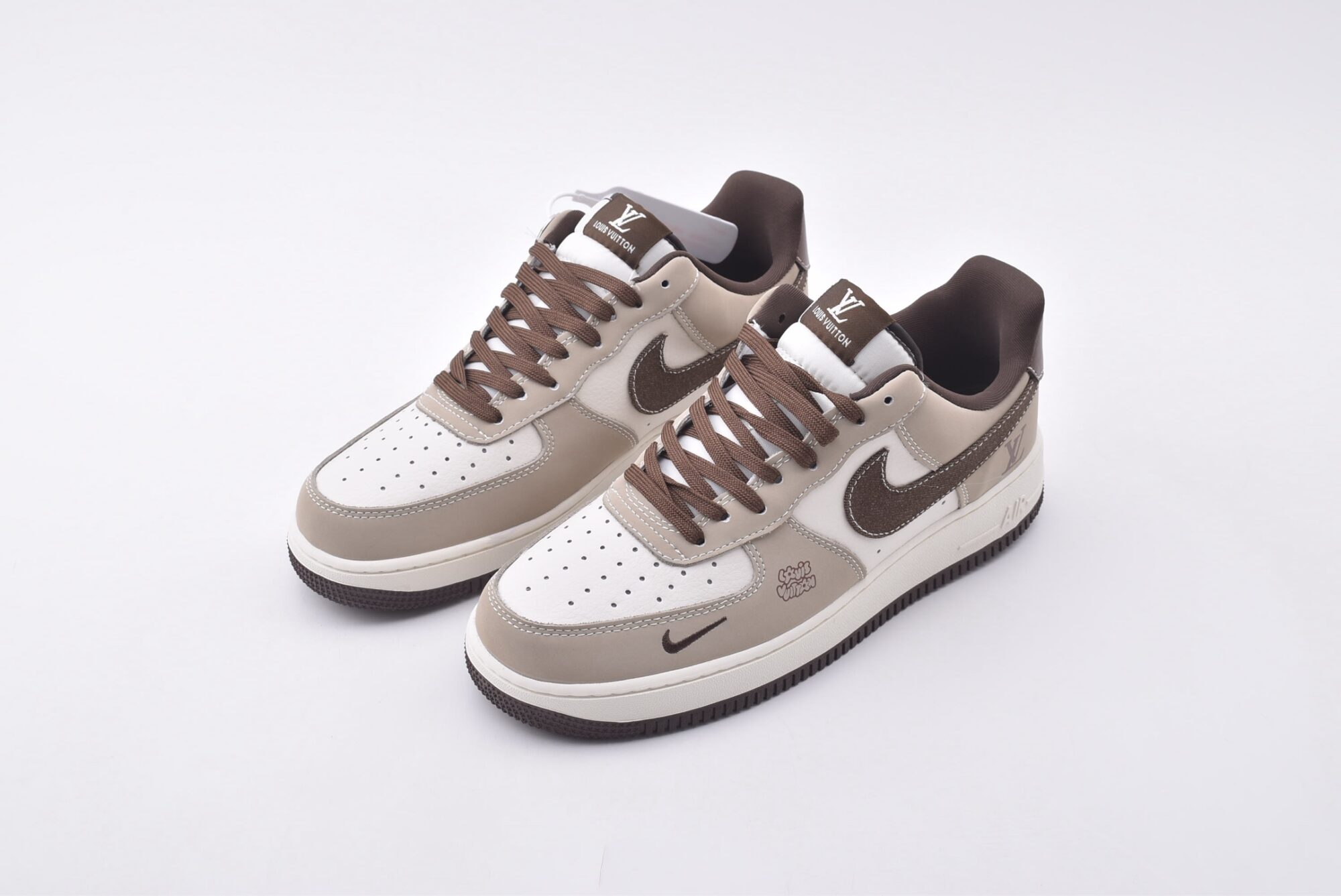Nike Air Force 1(white brown)