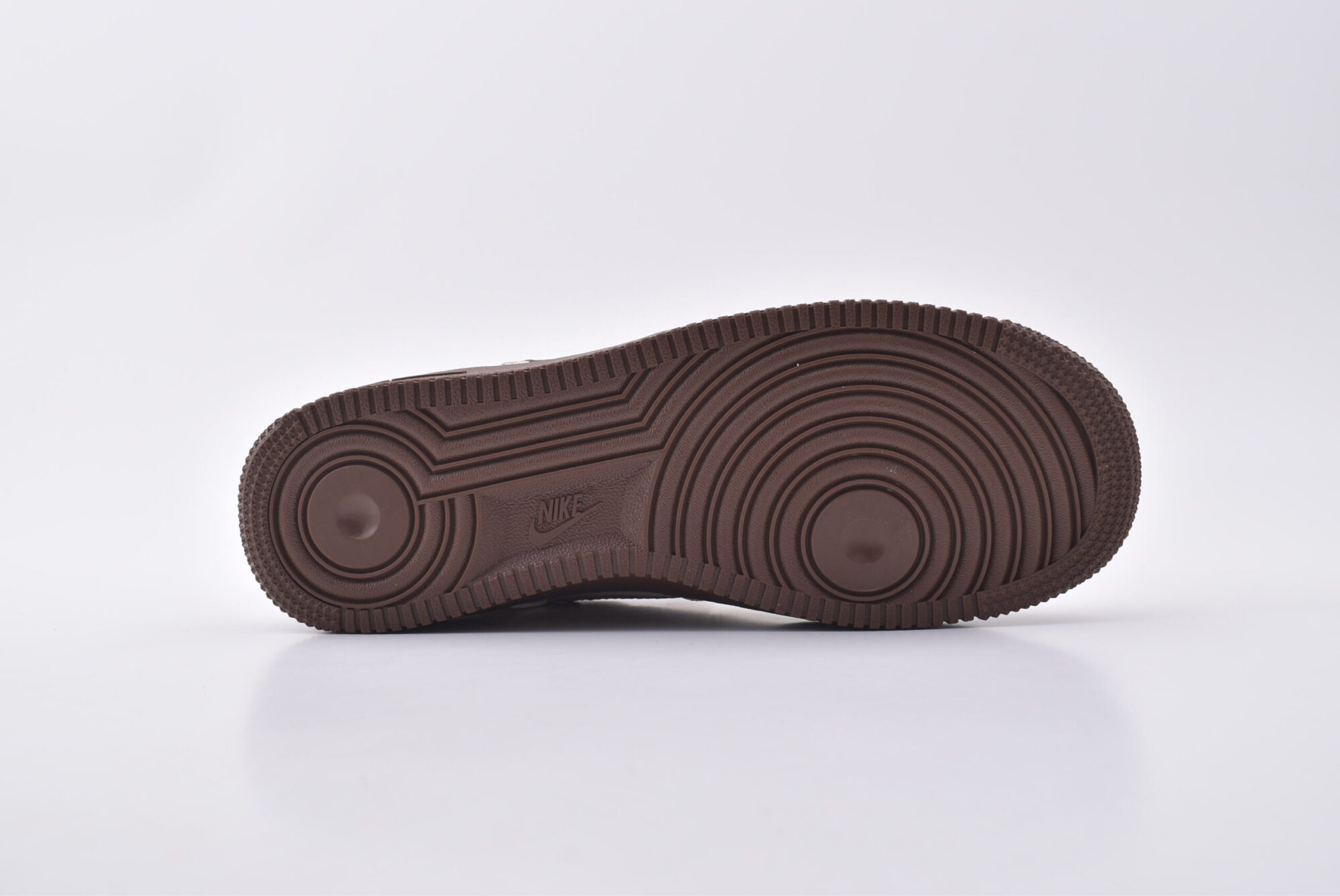 Nike Air Force 1(white brown) - Image 7