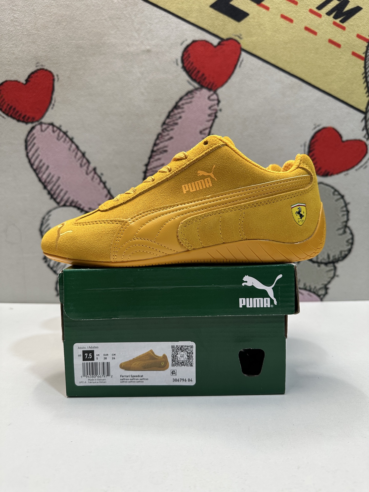 Puma/Puma Speedcat SD BILLYS suede （Yellow）