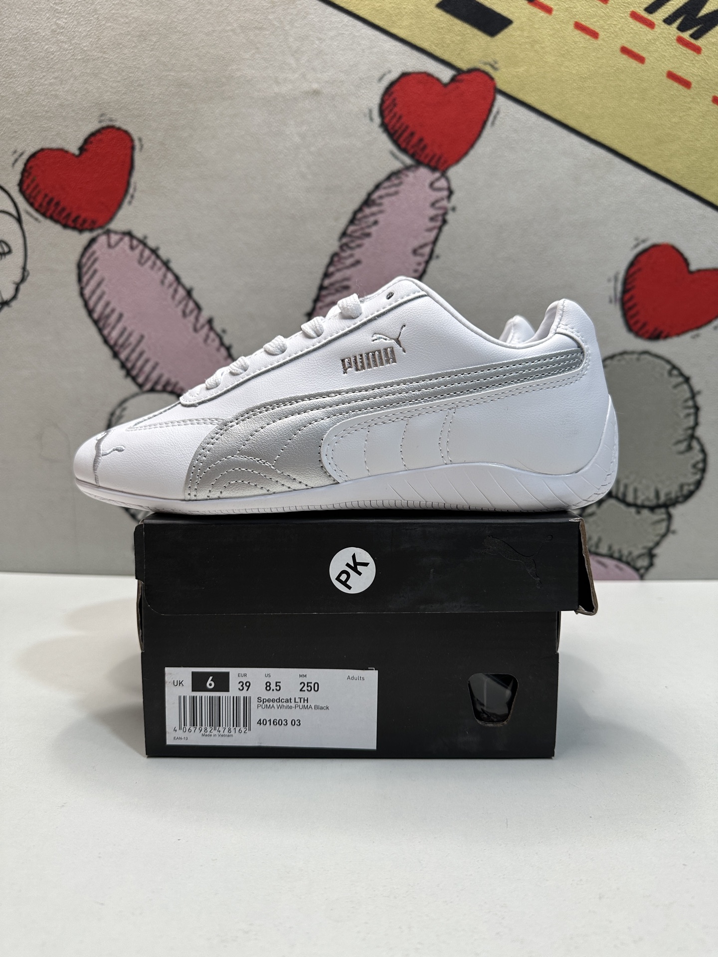puma speedcat lth leather （white）