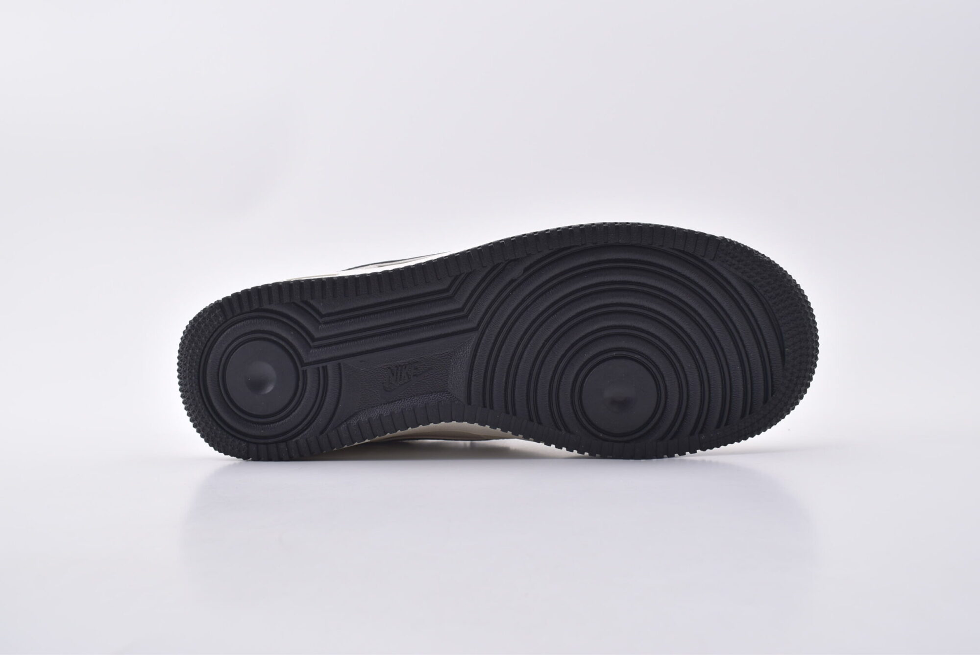 Nike Air Force 1(white, black and silver edges) - Image 7