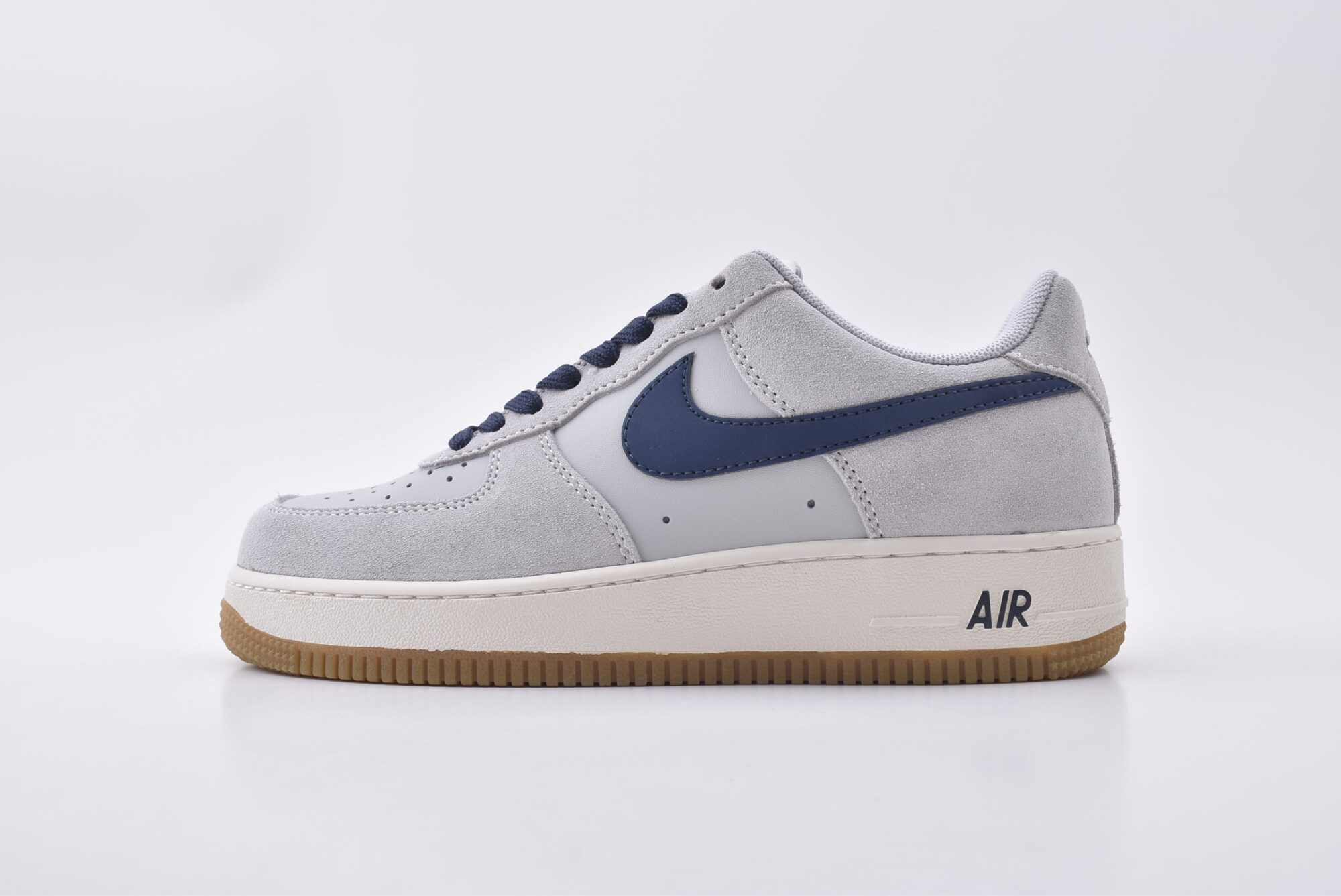 nike air force 1(gray blue)