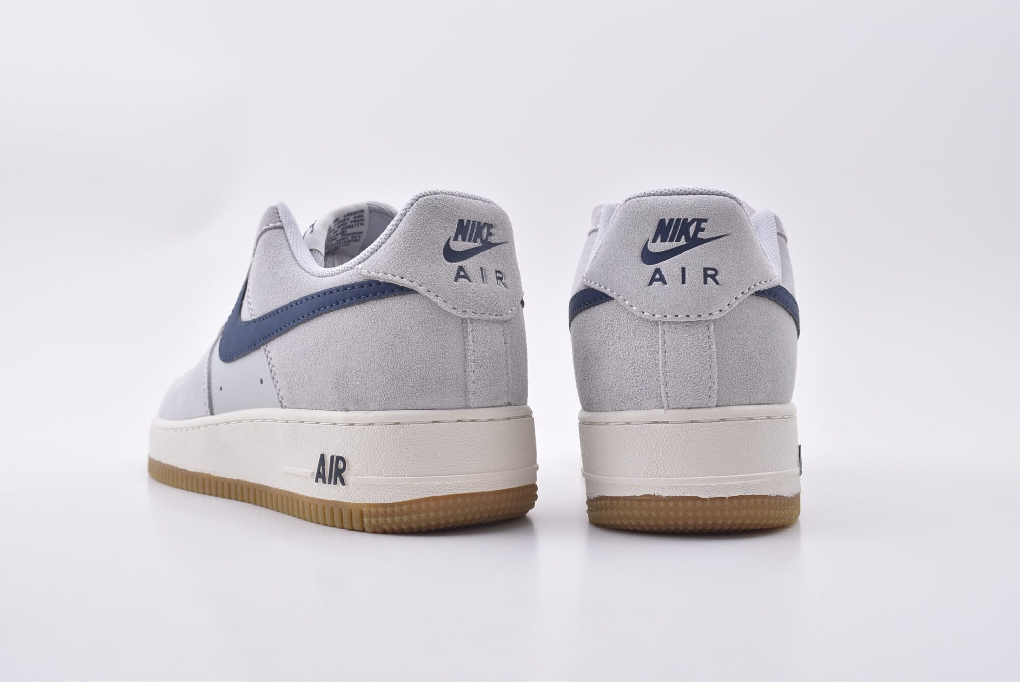nike air force 1(gray blue)