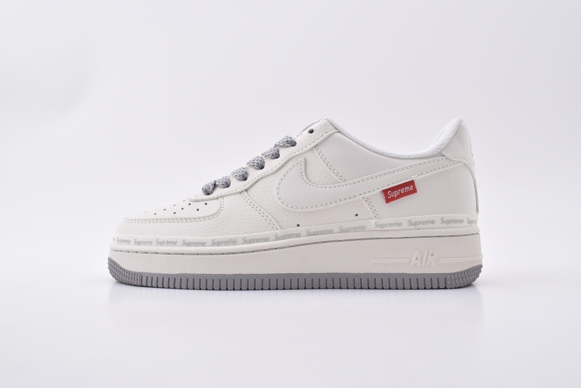 nike air force 1 customized version(white gray)