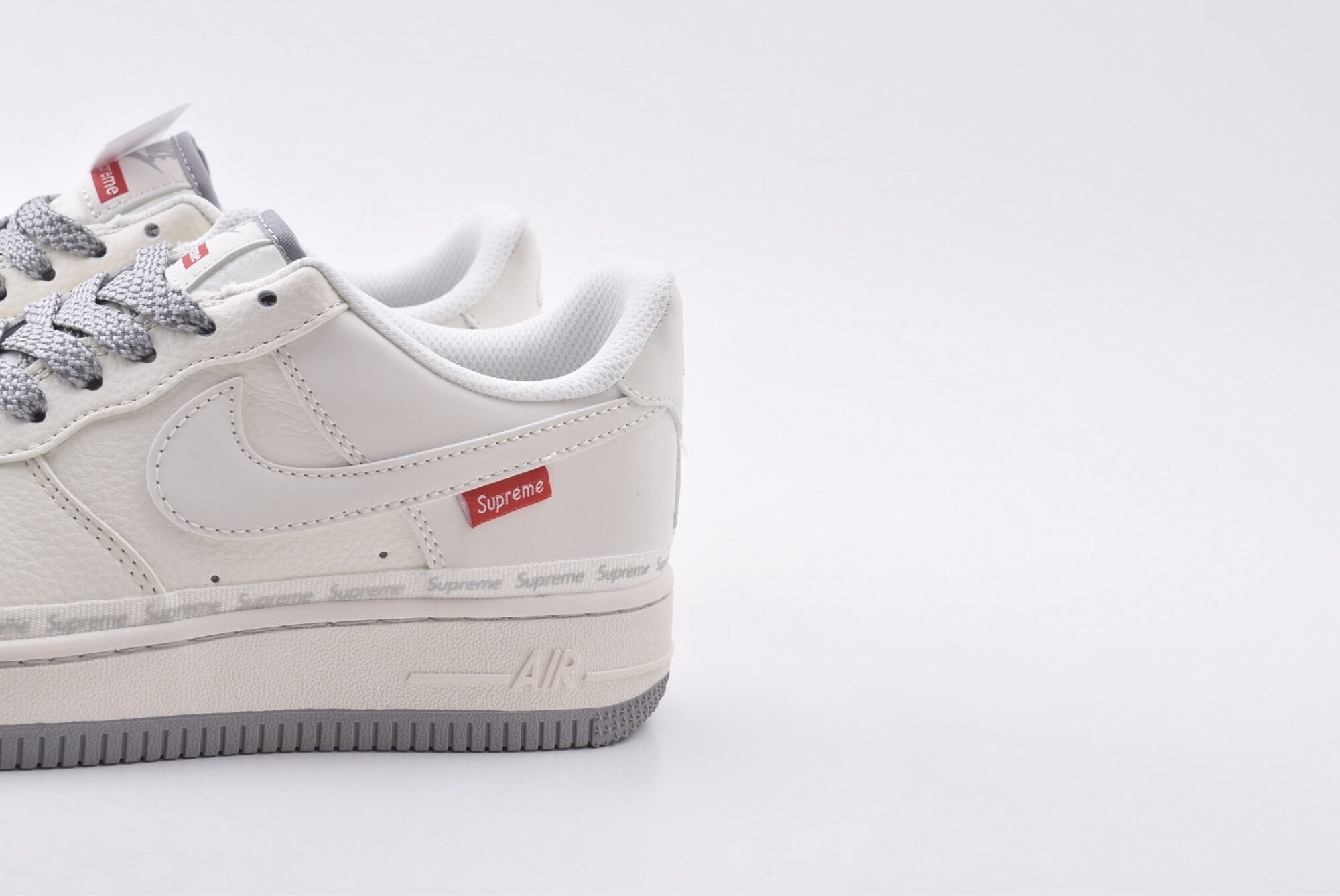 nike air force 1 customized version(white gray)
