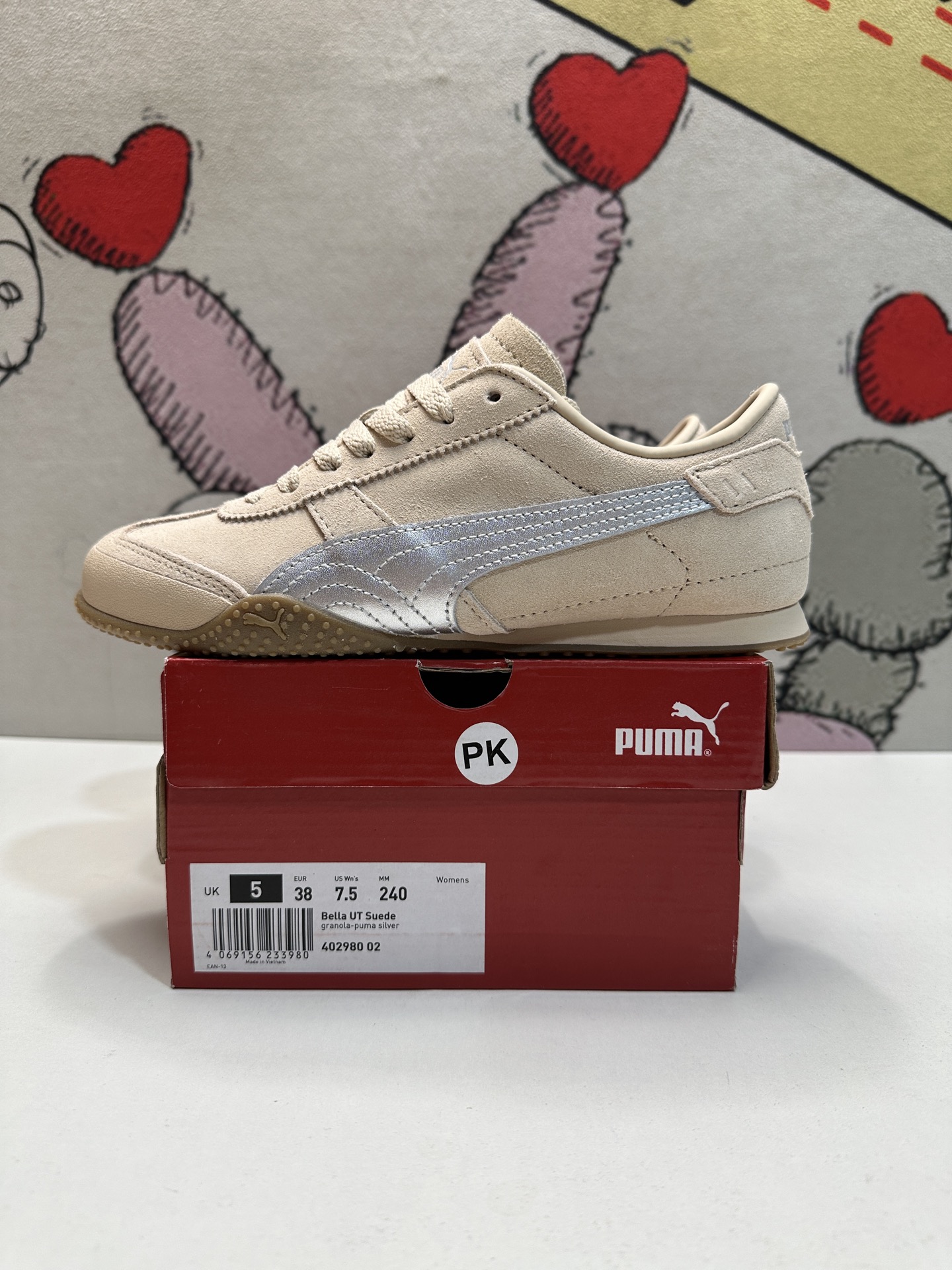 puma bella ut casual thin sole （khaki）
