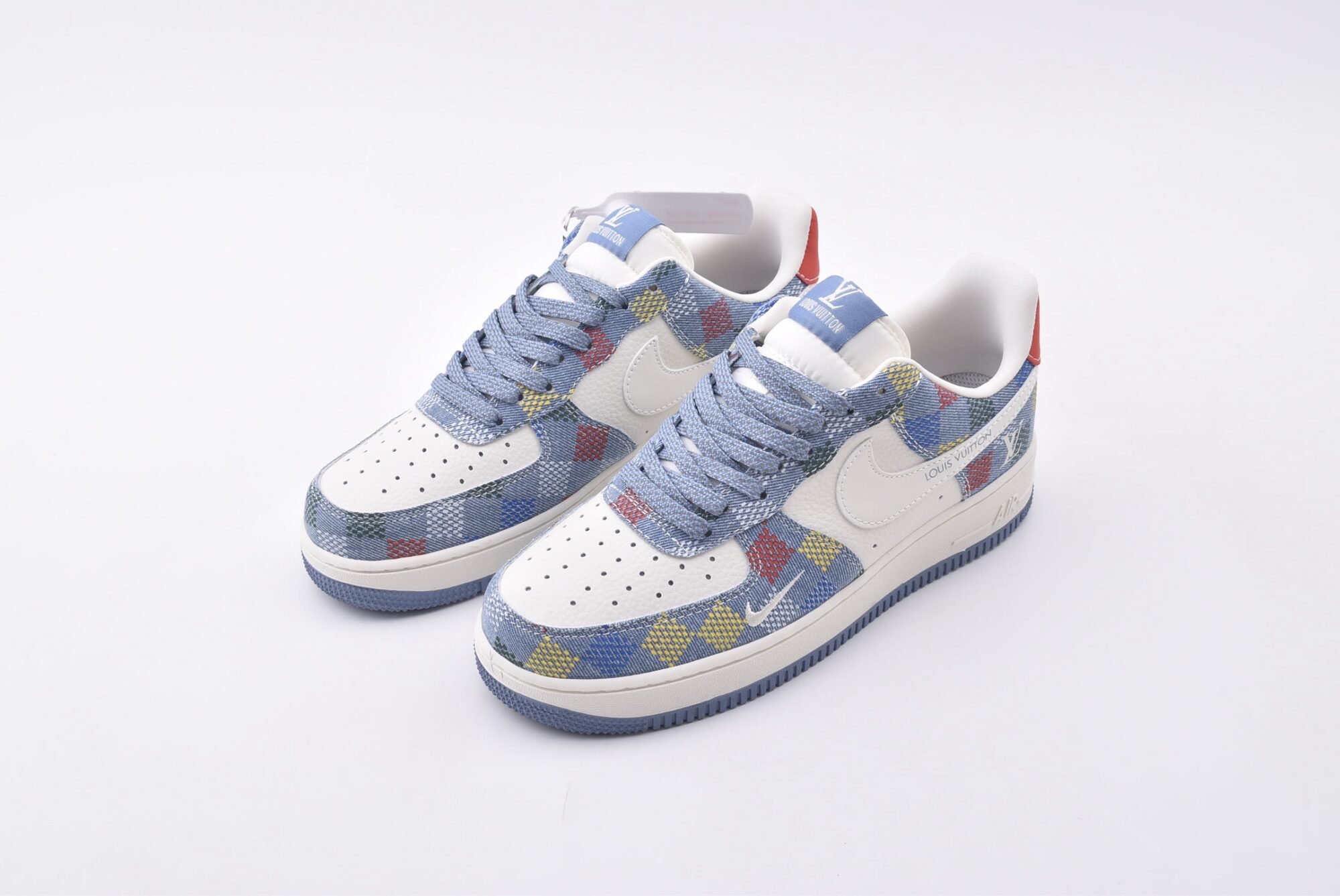 nike air force 1 x lv(white and blue)