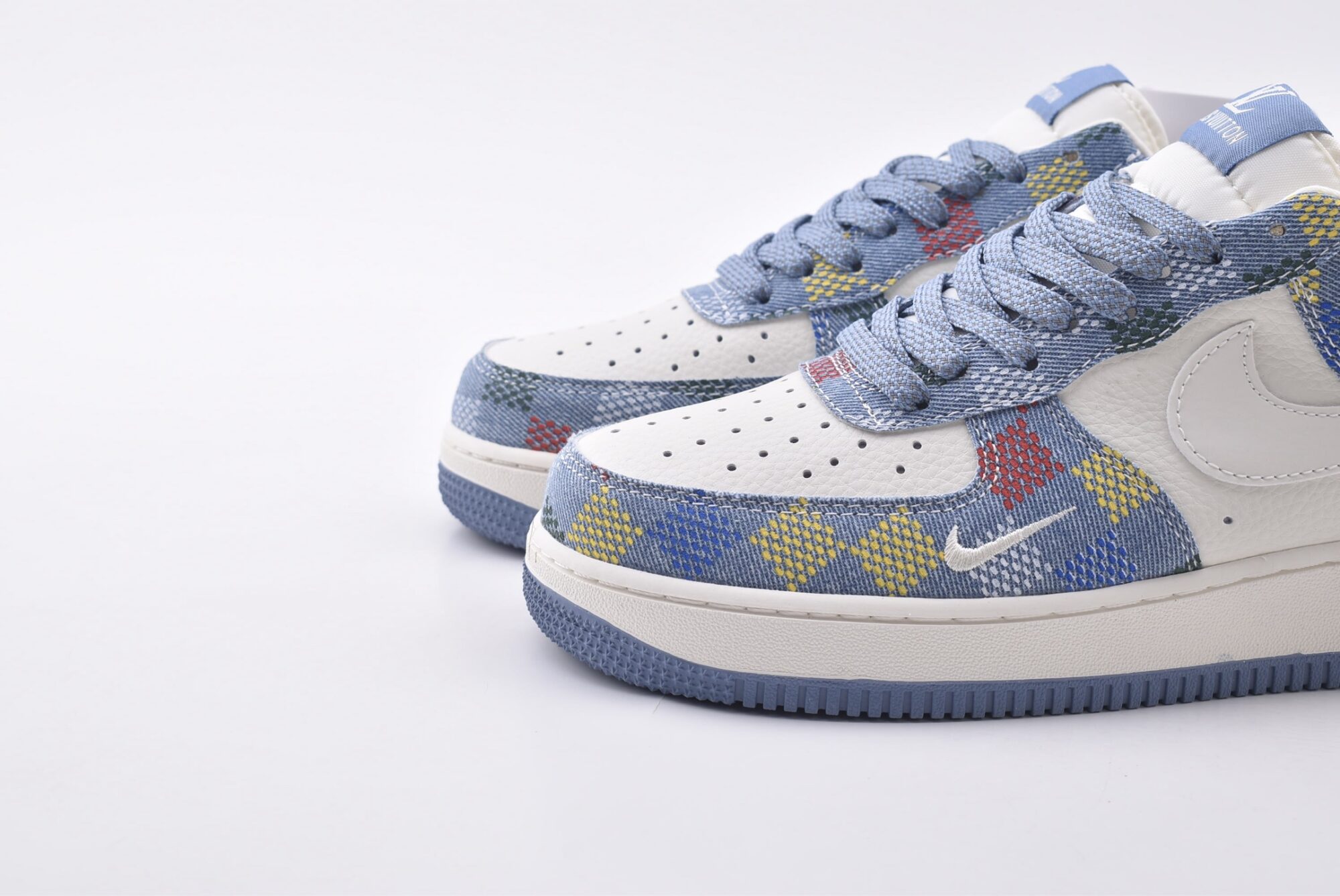 nike air force 1 x lv(white and blue)