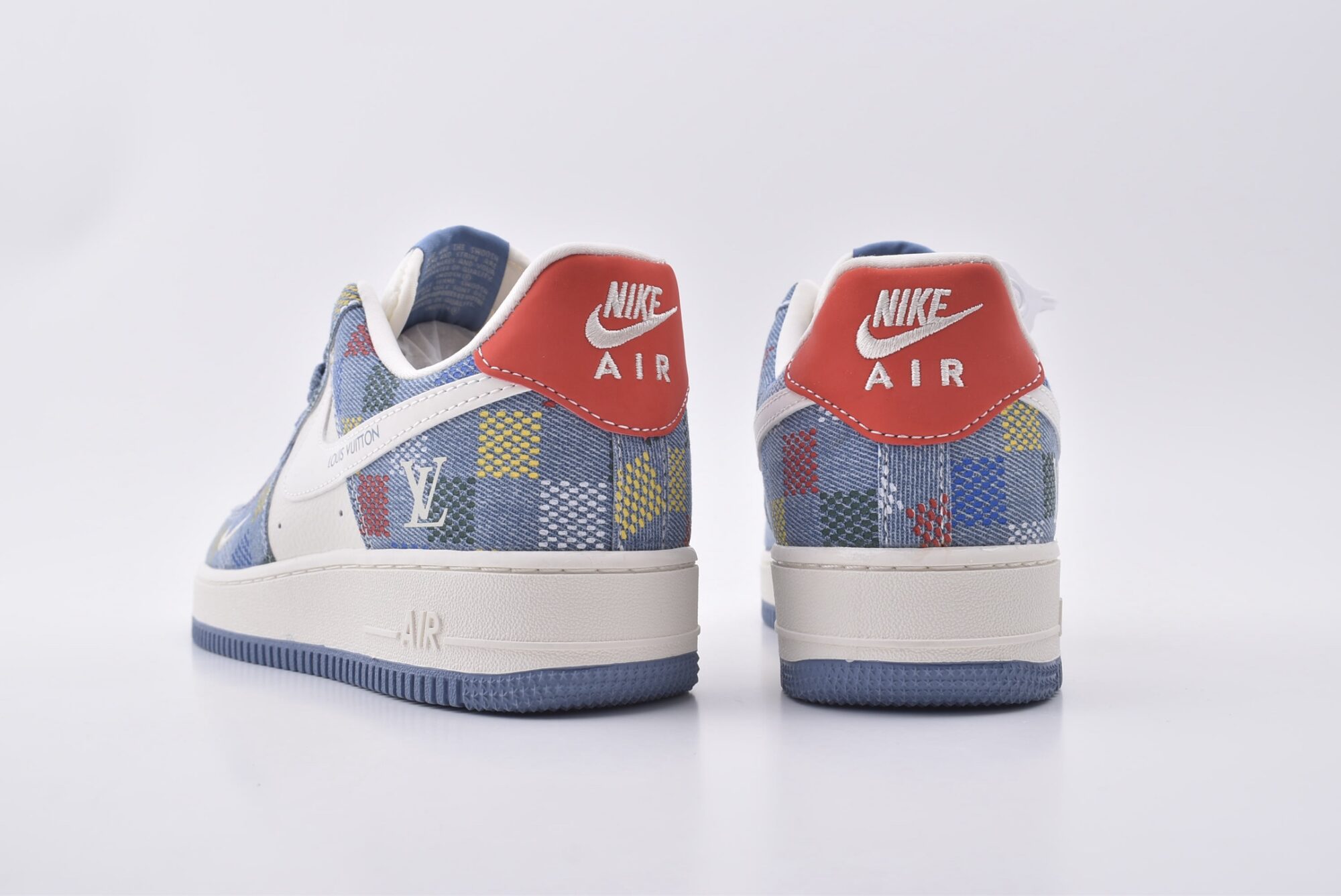nike air force 1 x lv(white and blue)