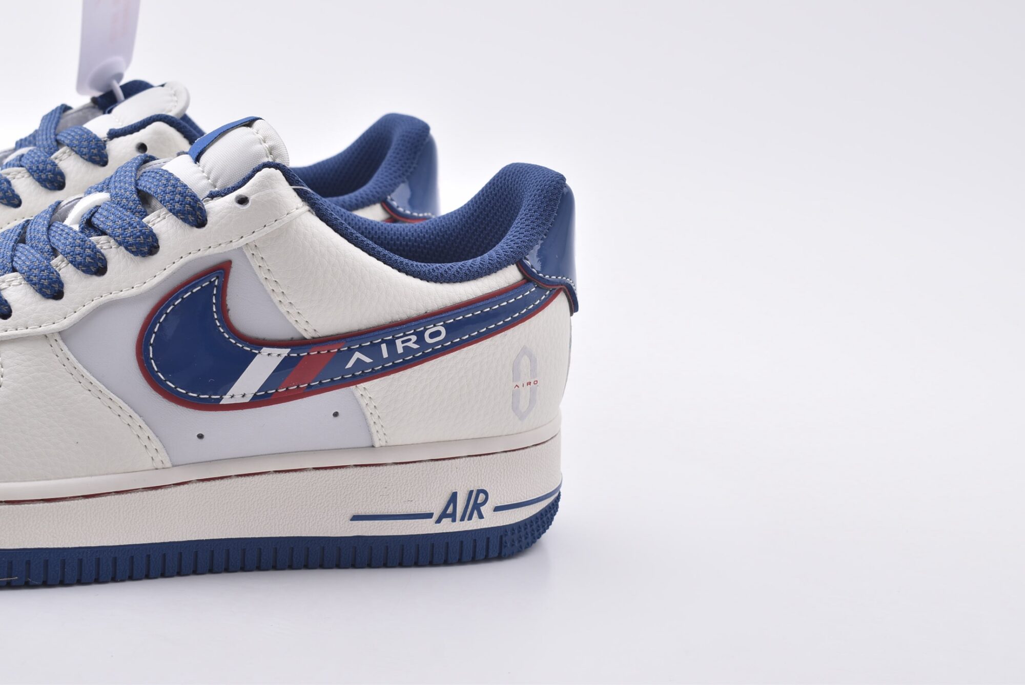 nike air force 1 huawei m9 custom edition(white and blue)