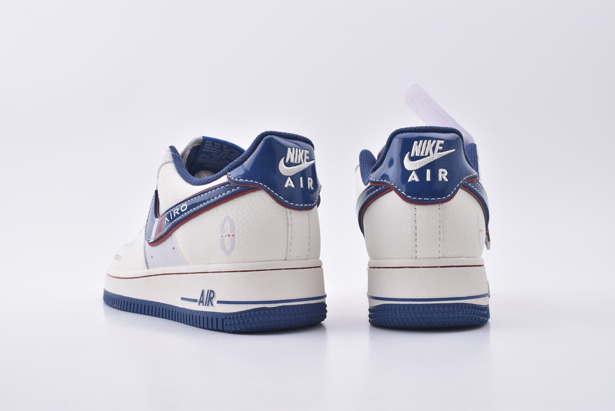 nike air force 1 huawei m9 custom edition(white and blue)