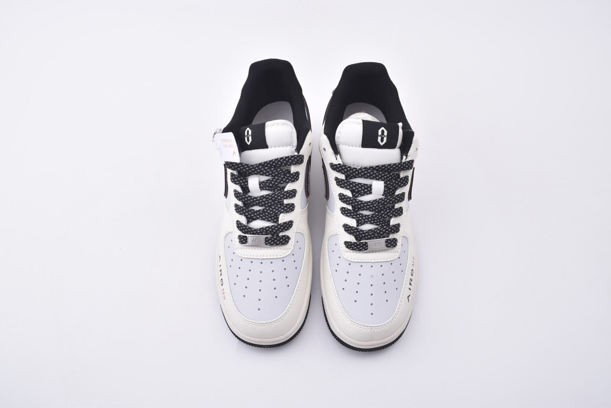 nike air force 1 huawei m9 custom edition(white, black, red)