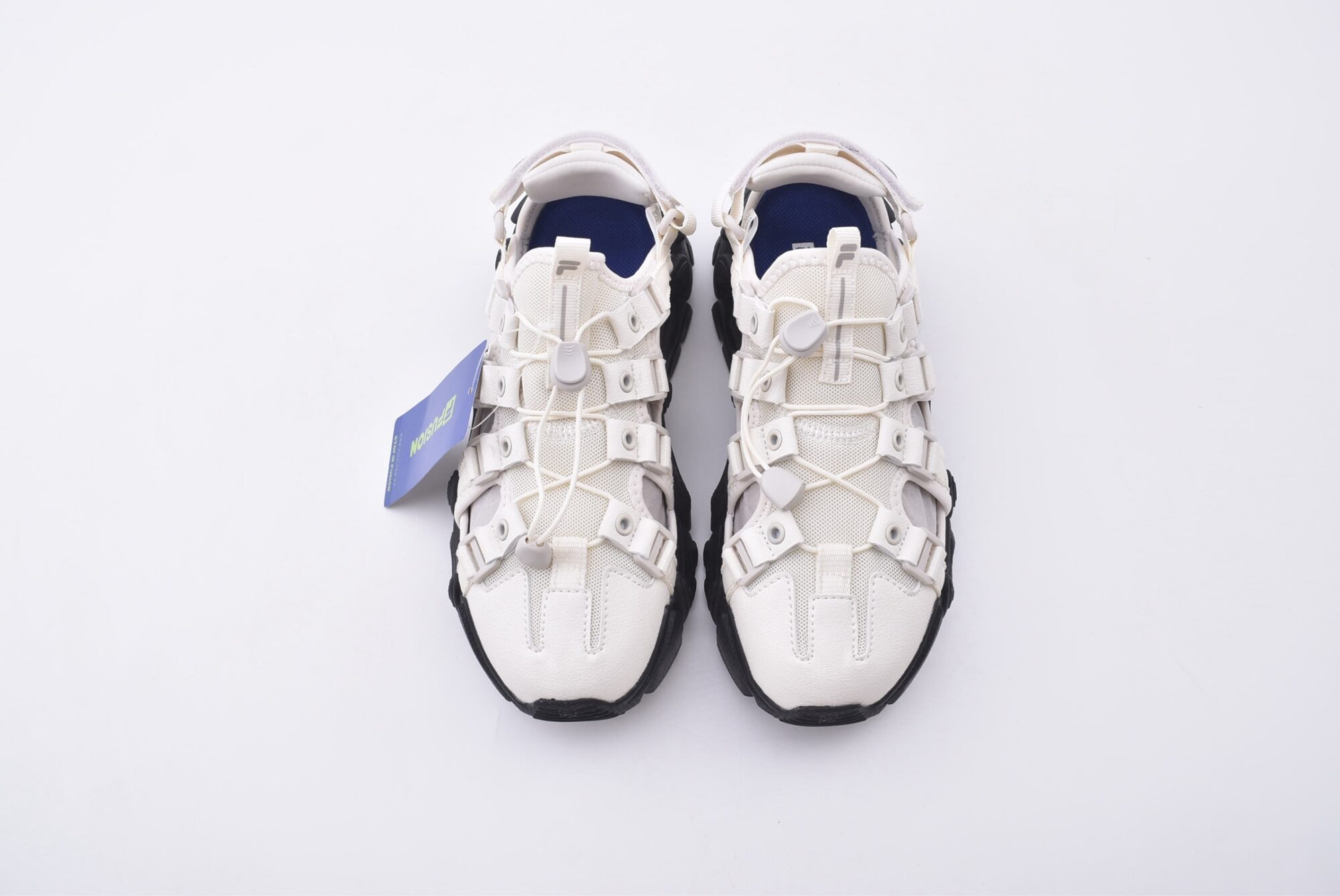 fila exocet sandal mountain sandals （white and black）