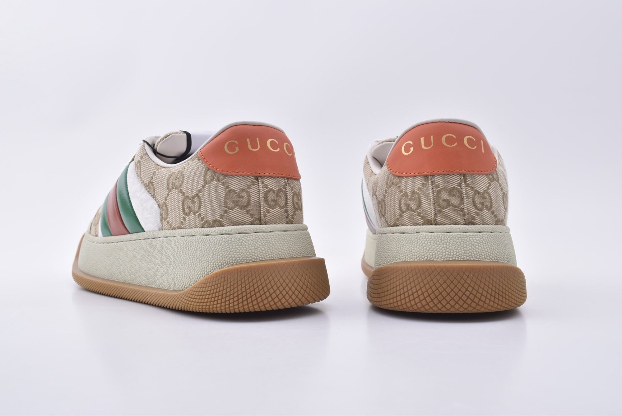 gucci dirty shoes series sneakers/thick soled