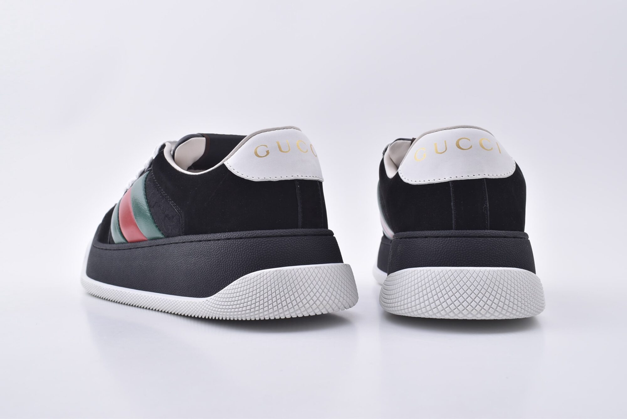 gucci dirty shoes series sneakers/thick soled