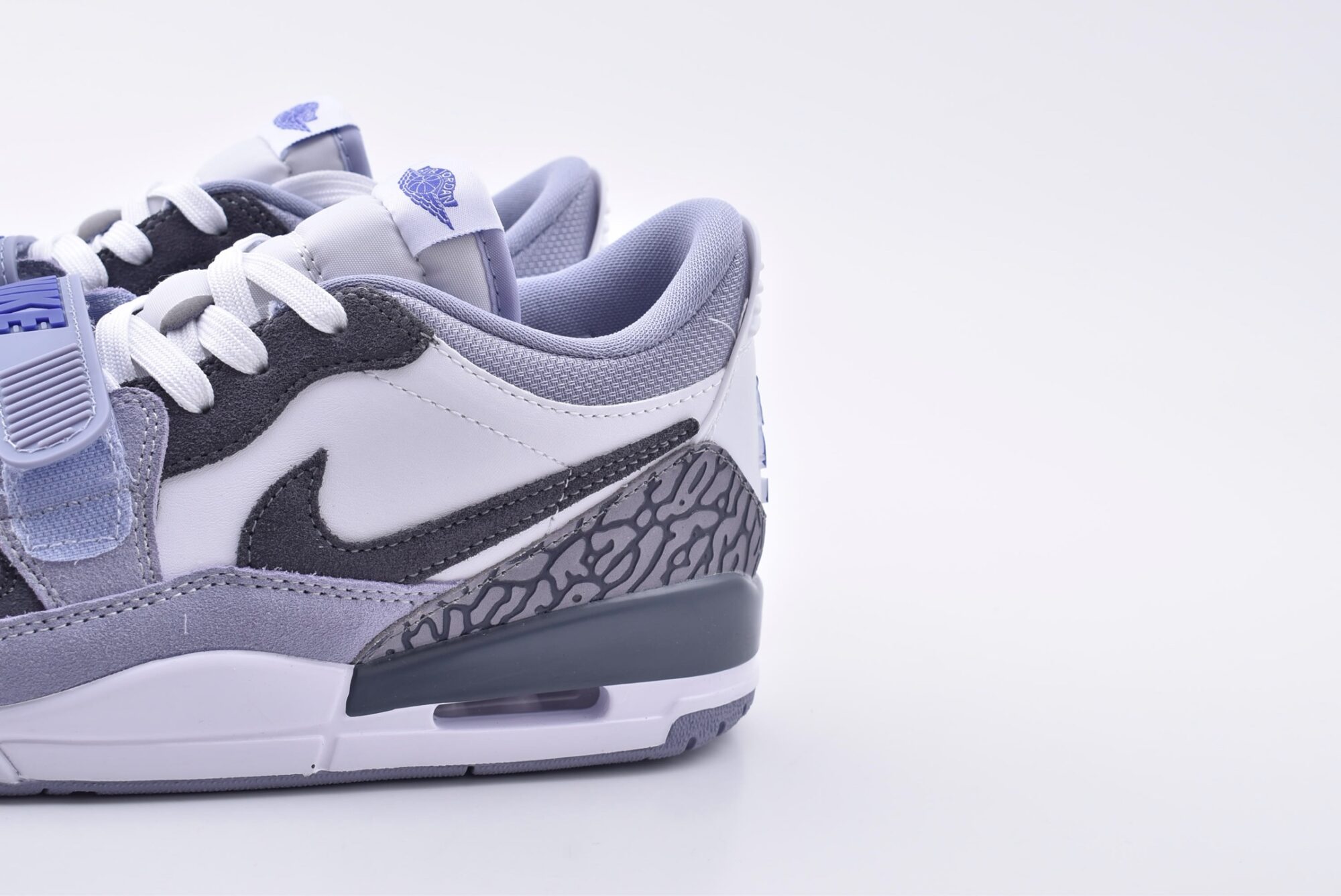 Air Jordan 312 Low （White, Gray and Purple） - Image 6