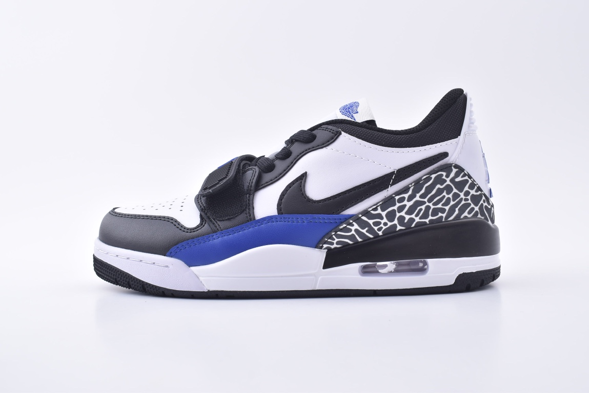Air Jordan 312 Low   （Black, white and blue）