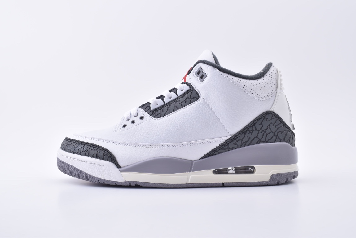 Air Jordan 3   （White Grey）
