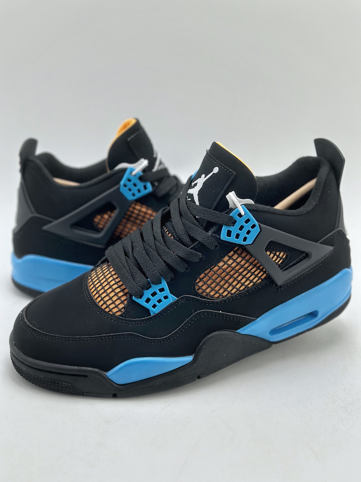 Air Jordan 4 Retro Black and Blue