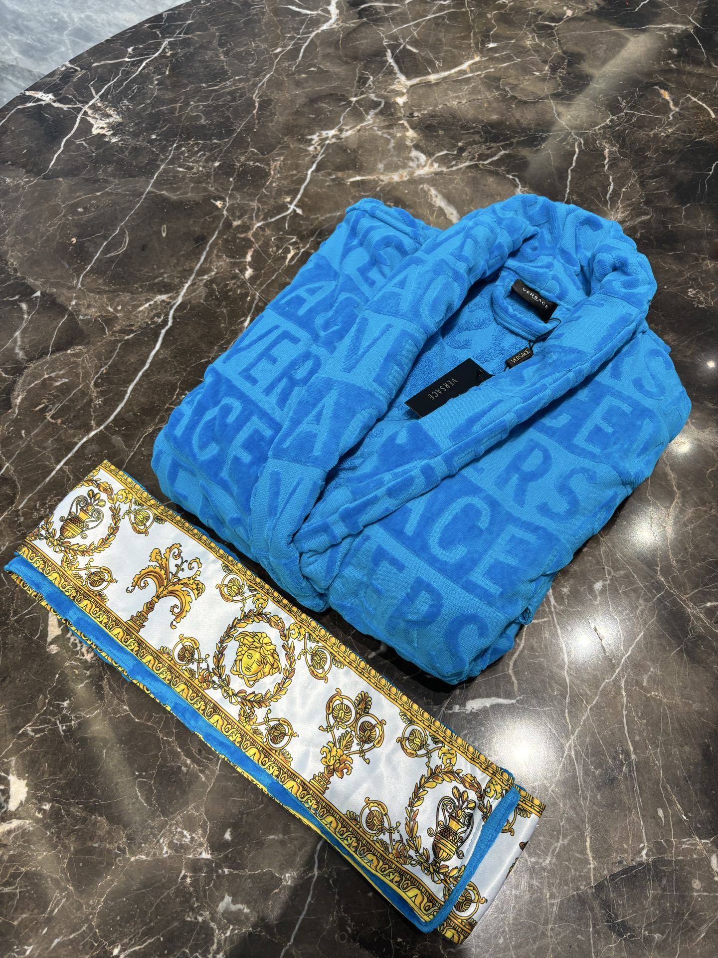 Versace bathrobe