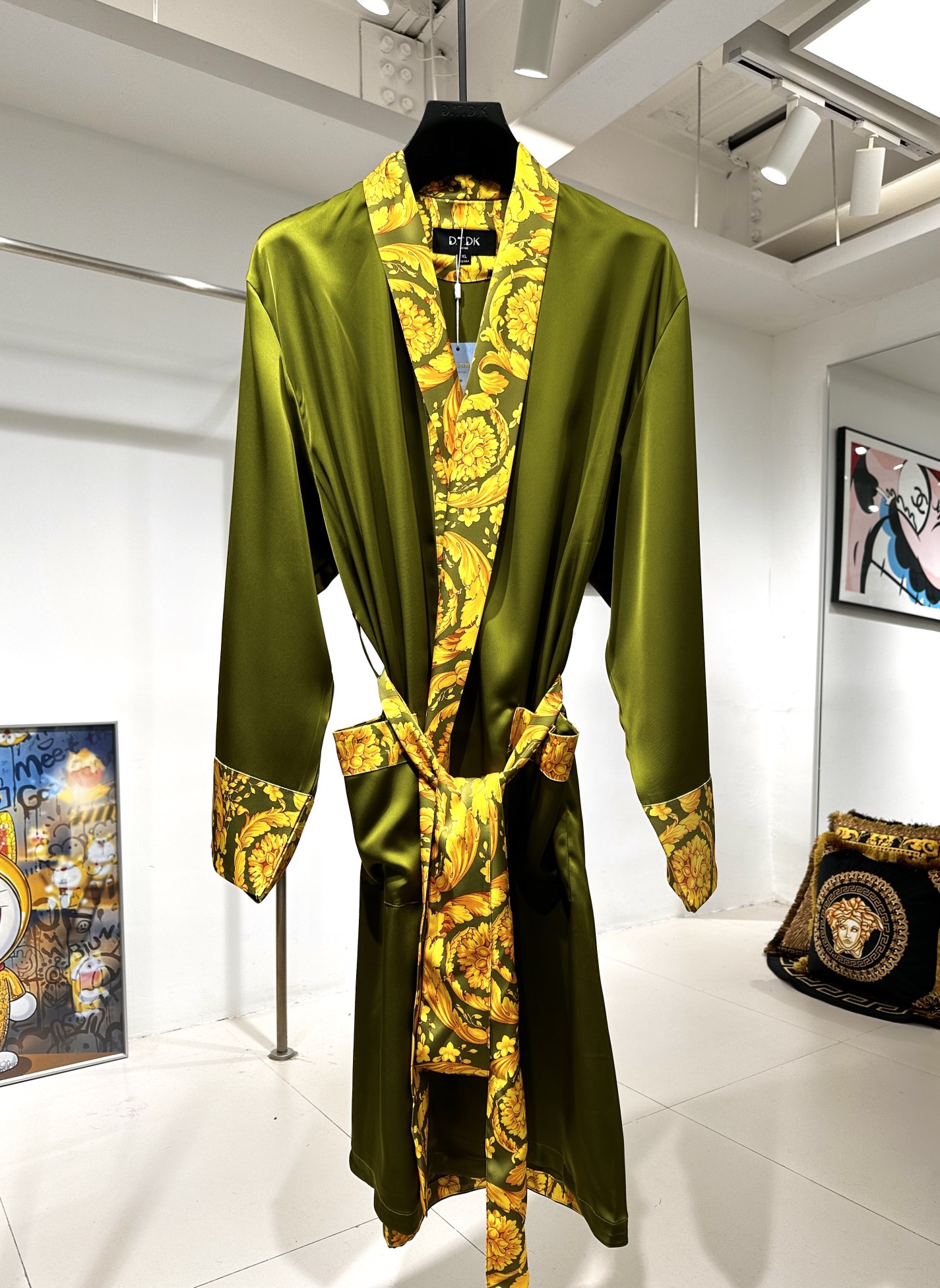 Versace bathrobe custom made