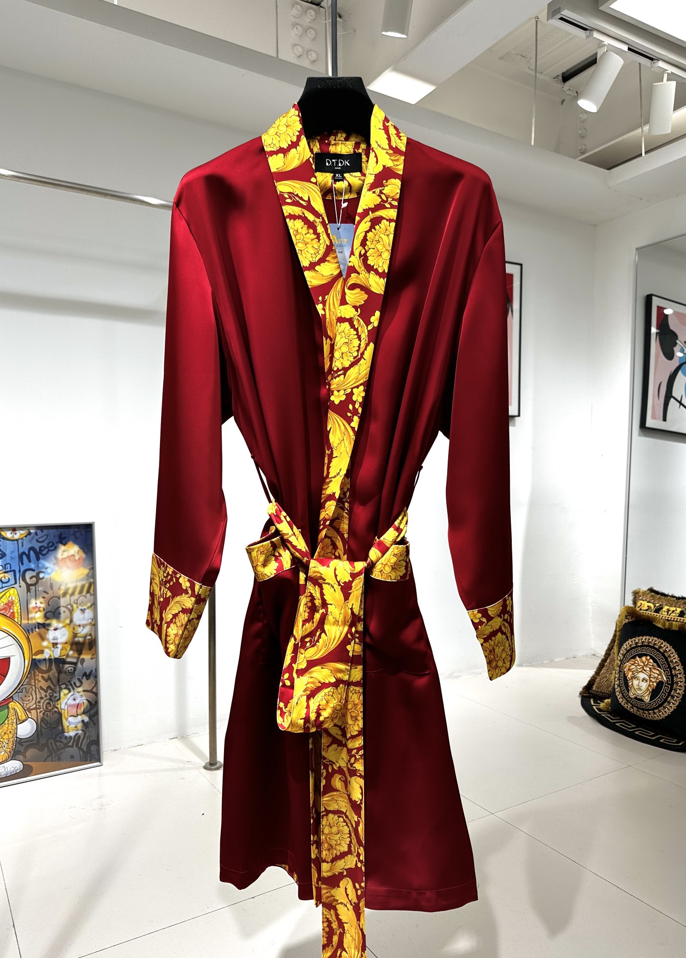 Versace bathrobe custom made