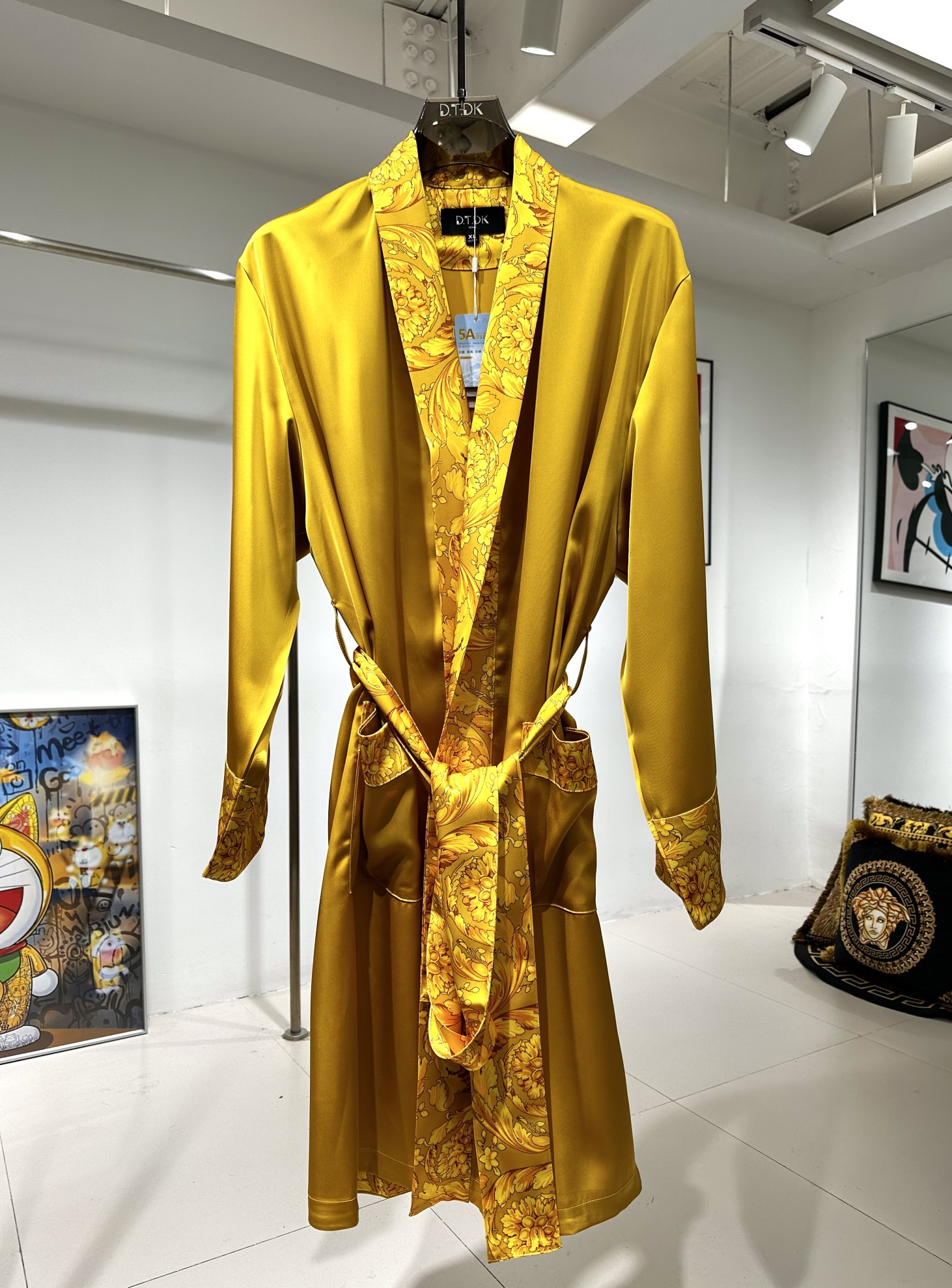 Versace bathrobe custom made