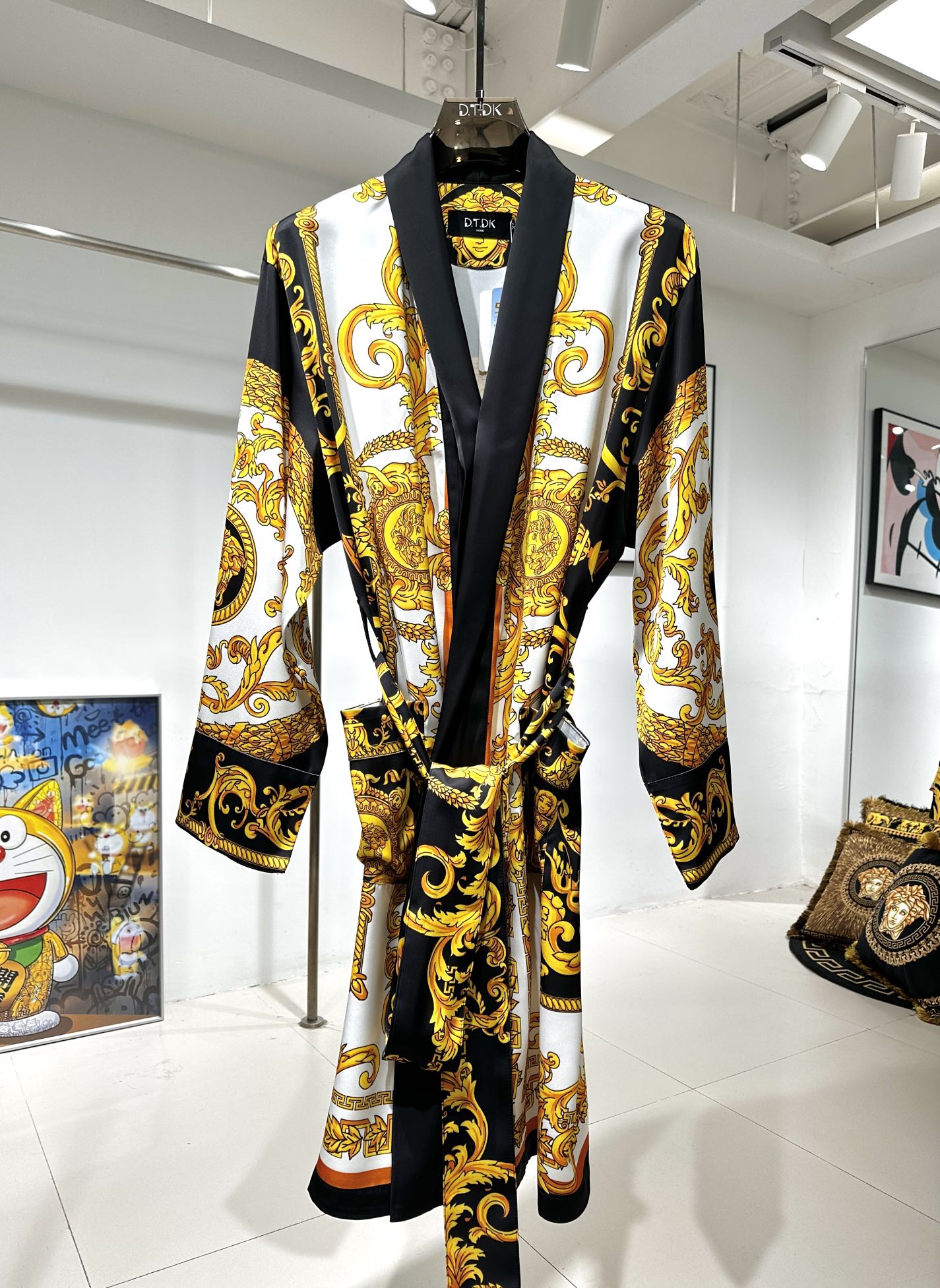 Versace bathrobe custom made