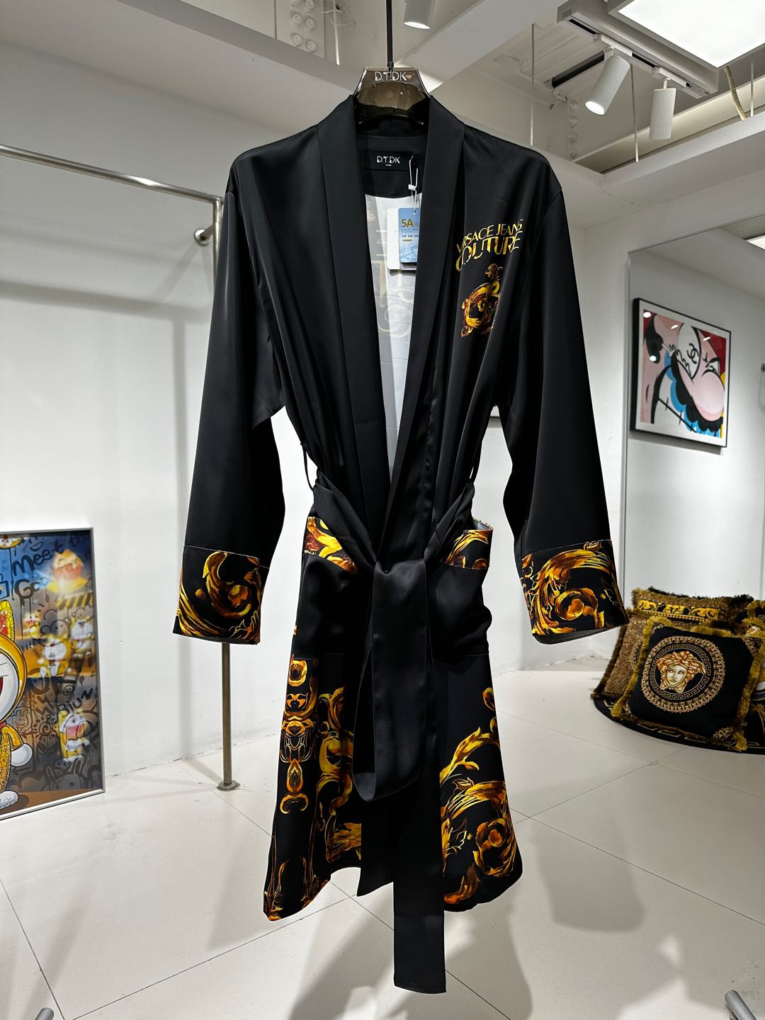 Versace bathrobe custom made