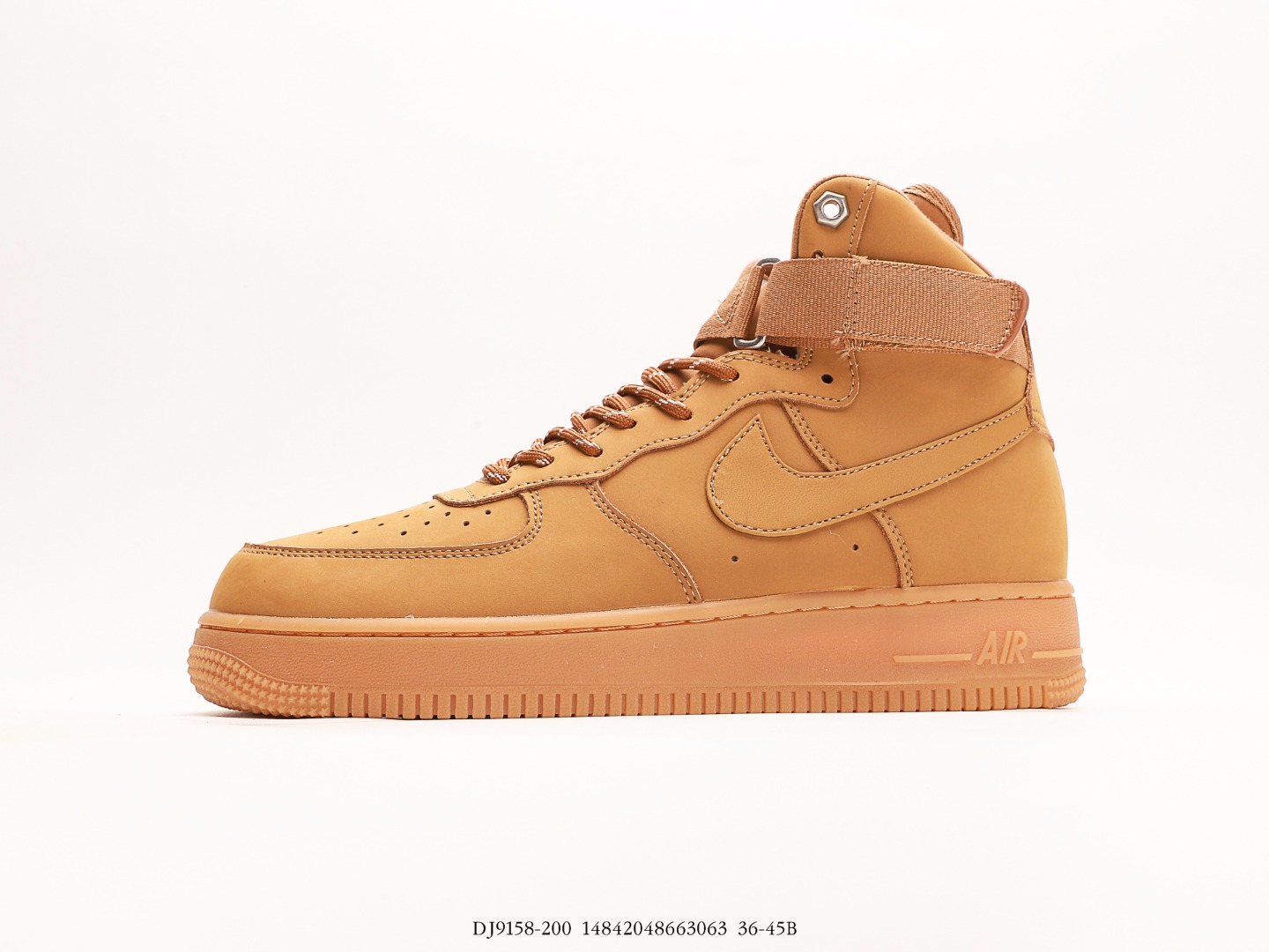 Nike Air force1 Mid AF1 wheat
