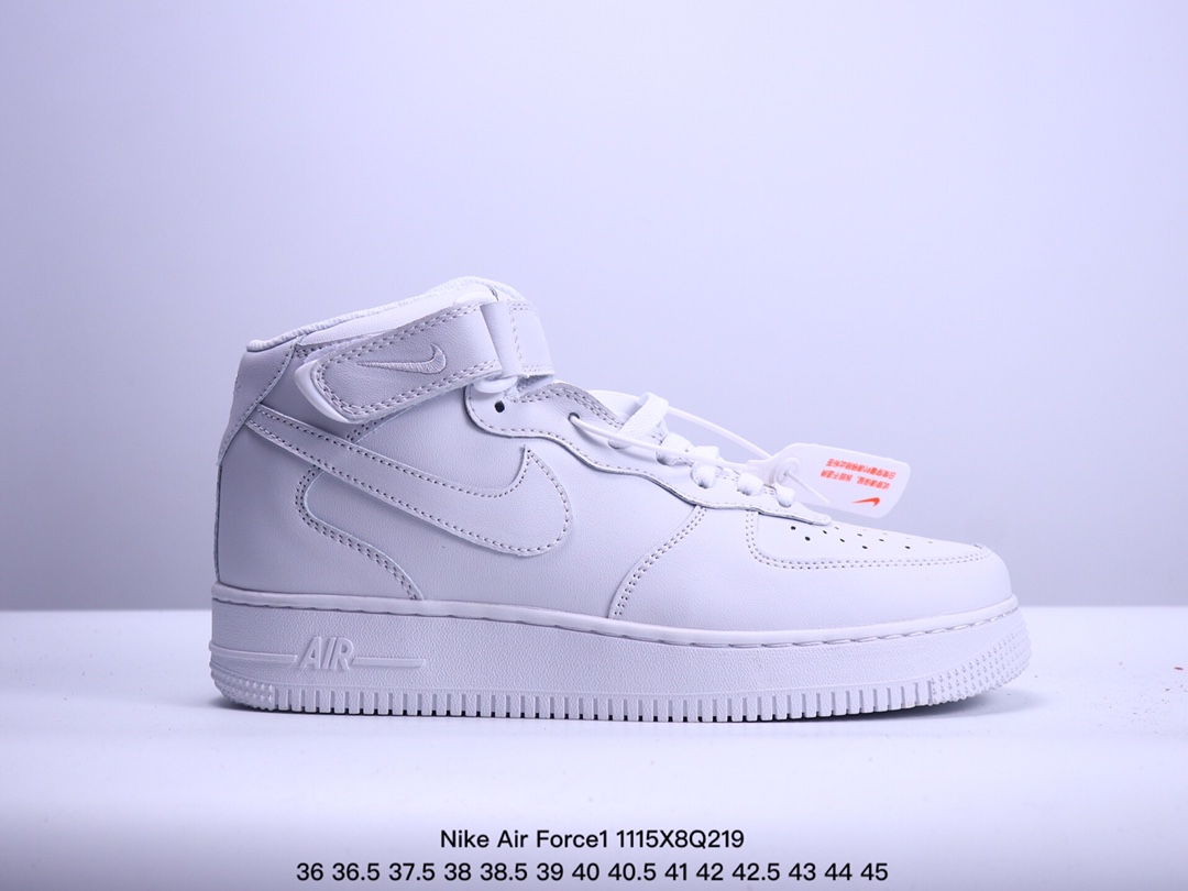 Nike Air Force 1 '07 All white＂