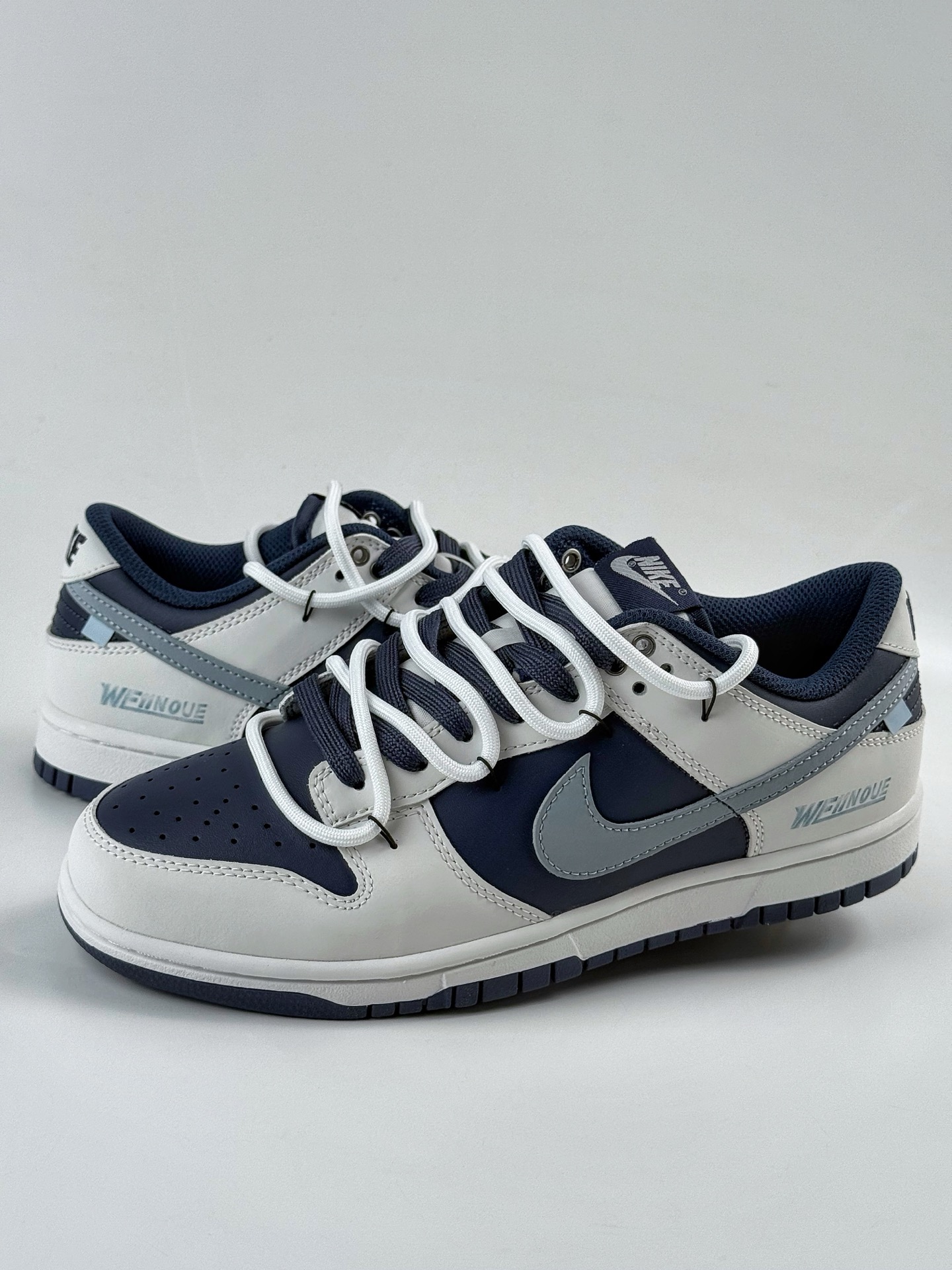 Nike SB Dunk Low Project Smile Grey-Blue