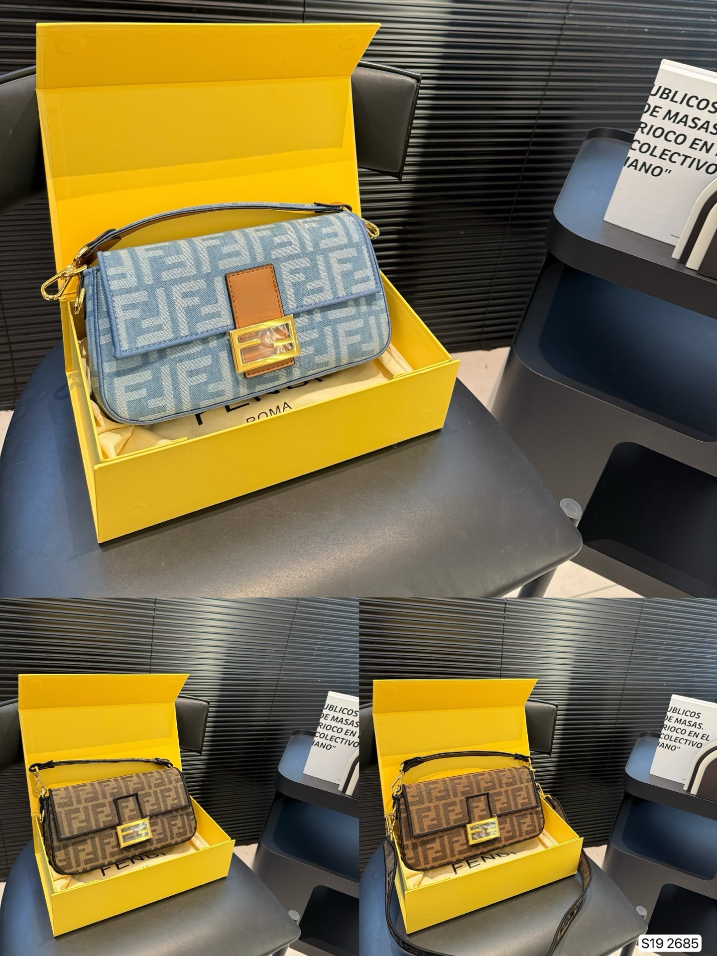 Fendi Baguette Bag 3 Colors