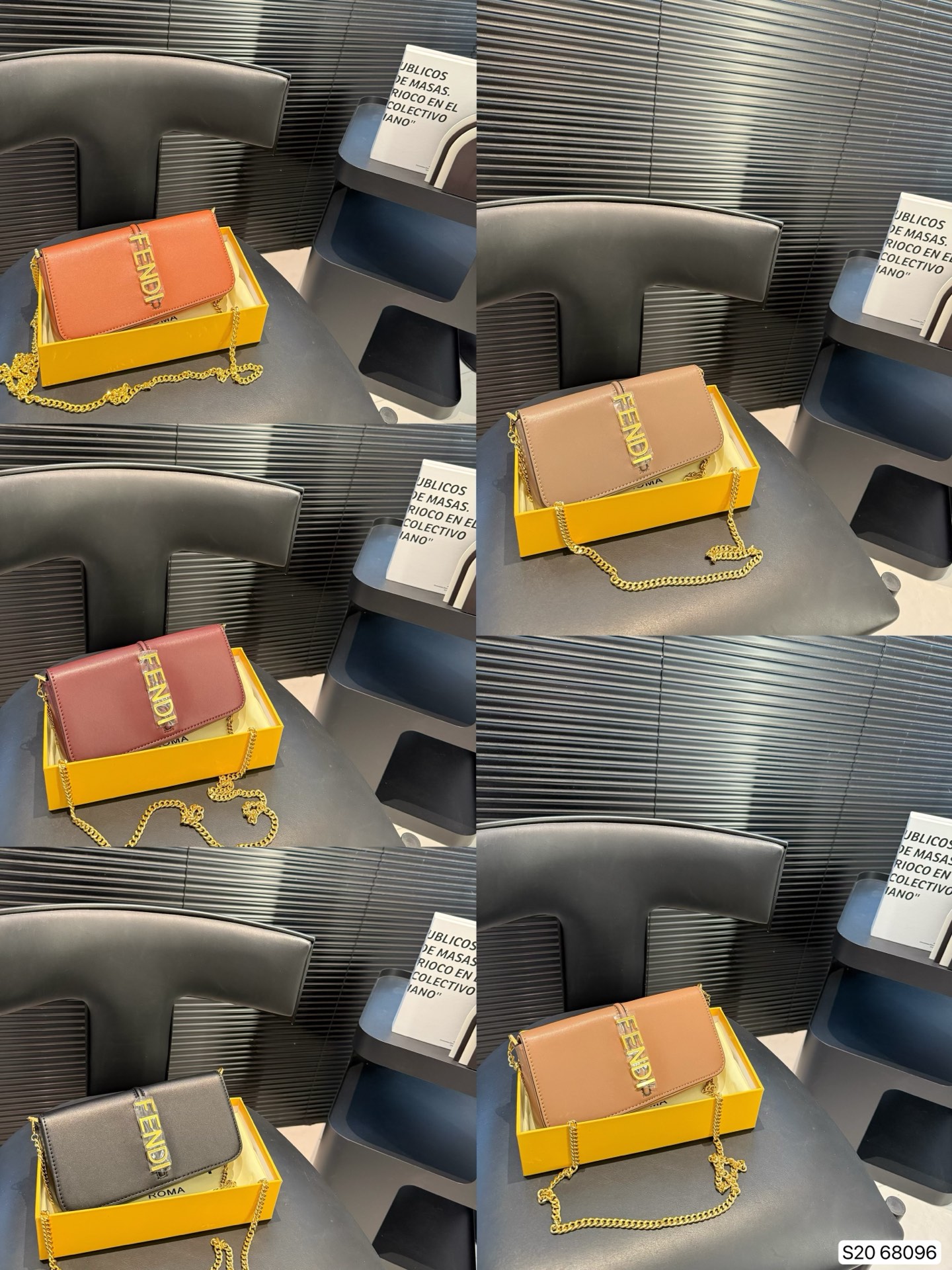 Fendi chain bag 5 colors