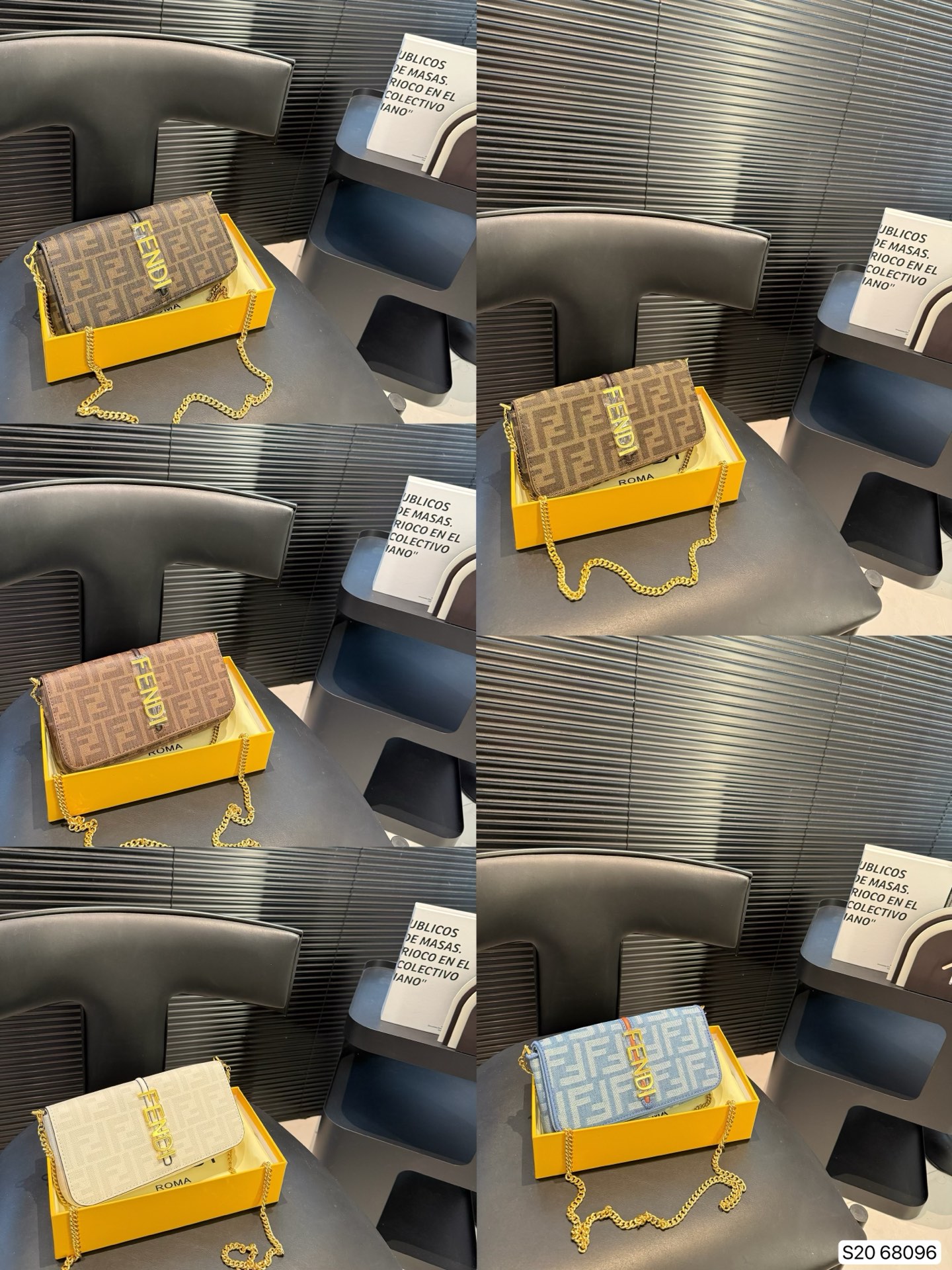 Fendi chain bag 5 colors