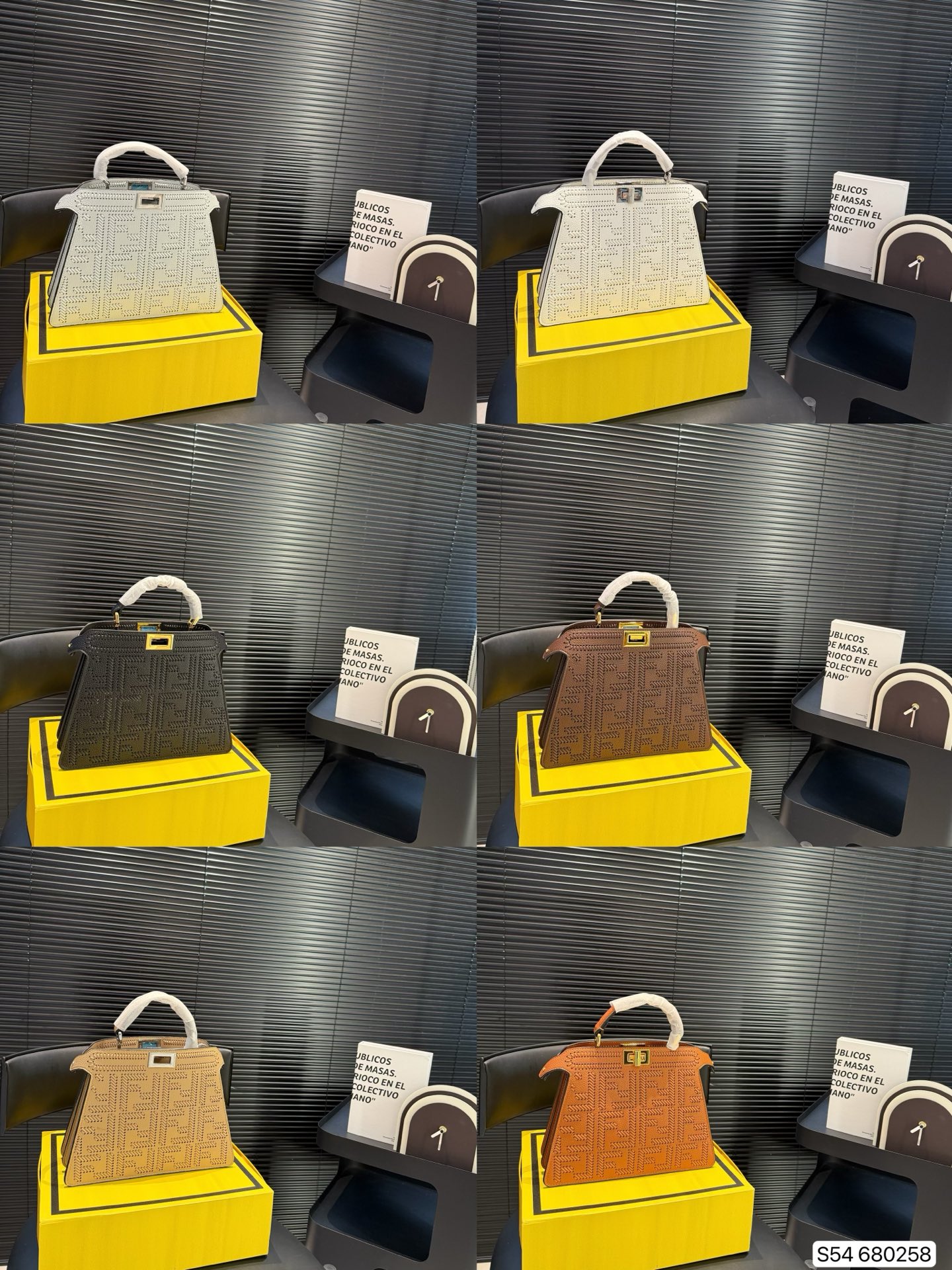Fendi handbags in 6 colors
