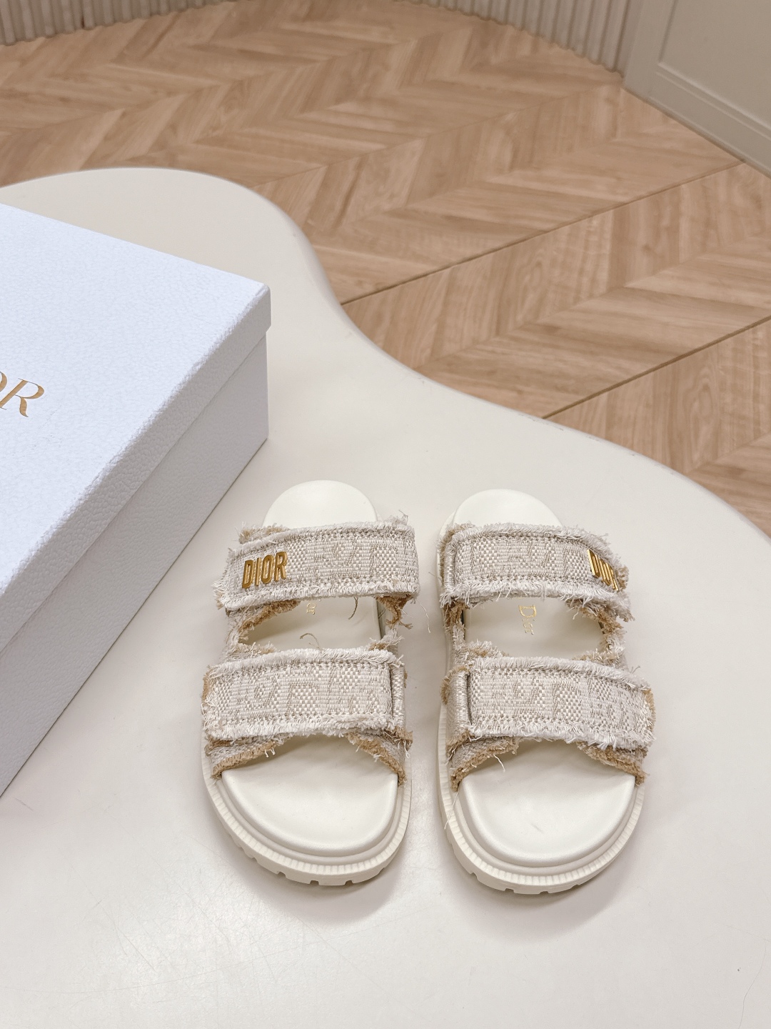 Dior classic custom color matching slippers