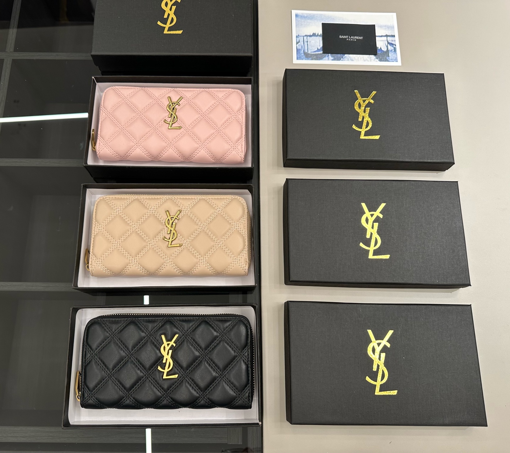 YSL 28 small wallet styles